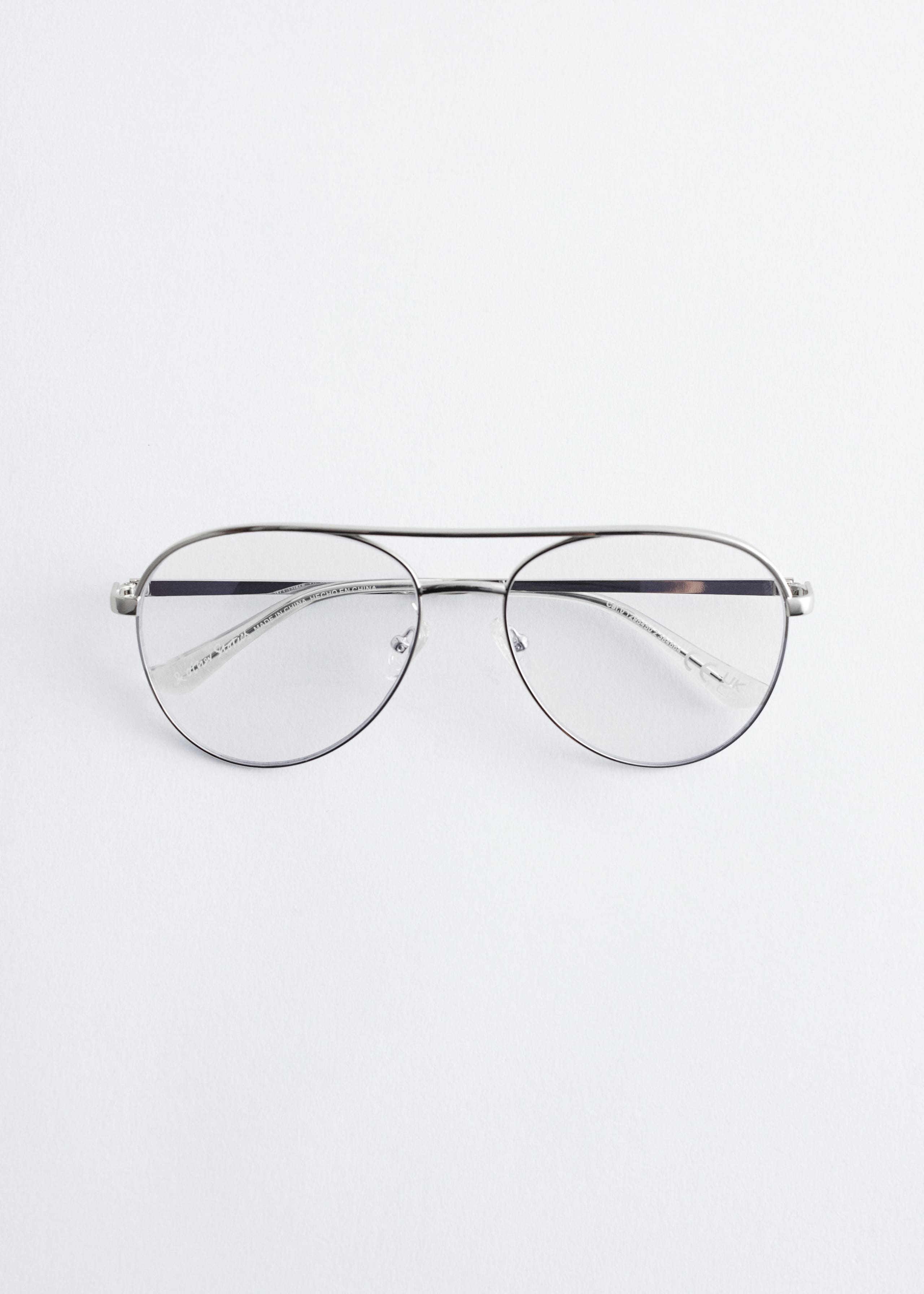 Image of Gafas de sol con montura fina tipo aviador