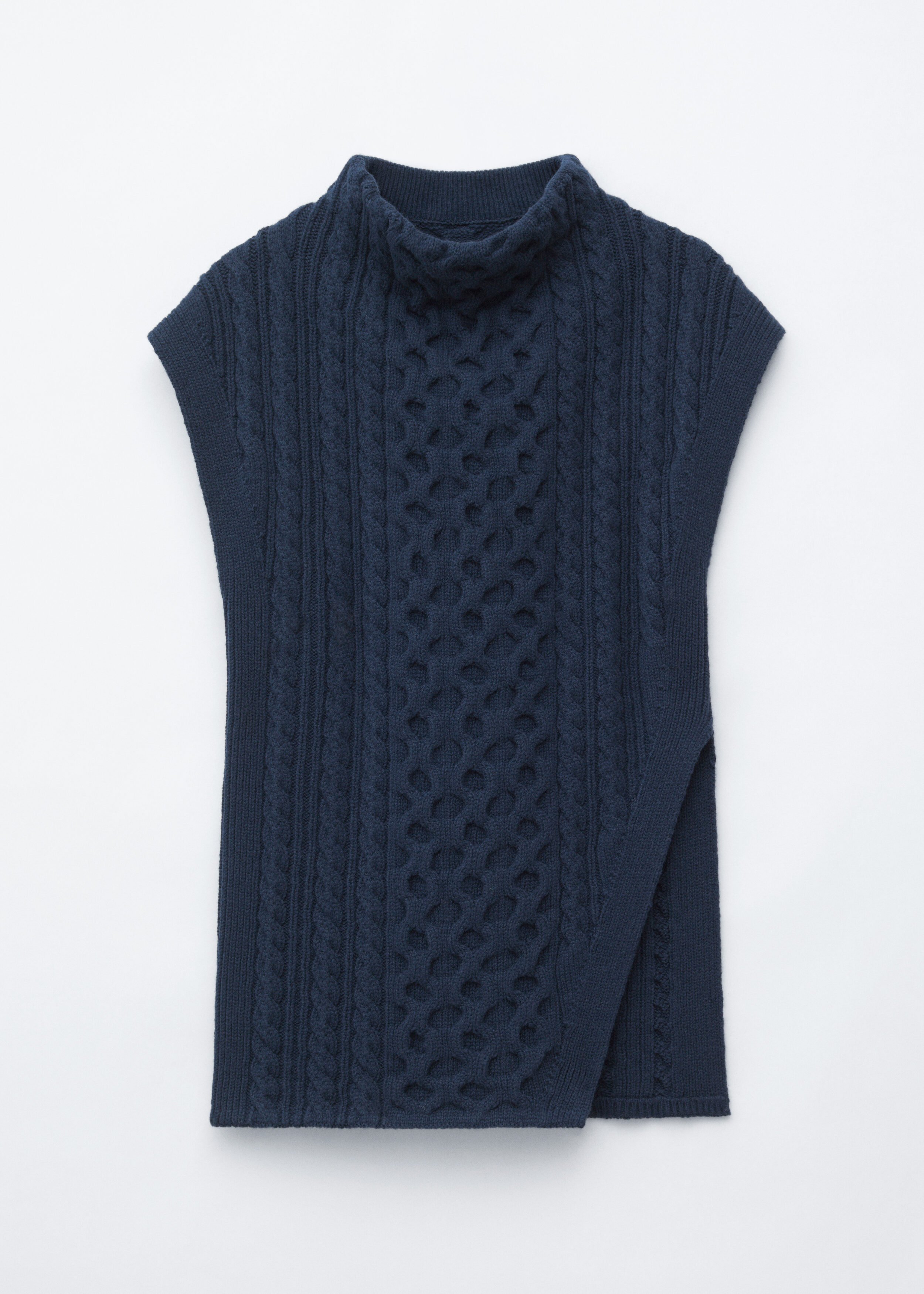 Knitted Zip-Up Vest - Brown - Sweaters - & Other Stories US