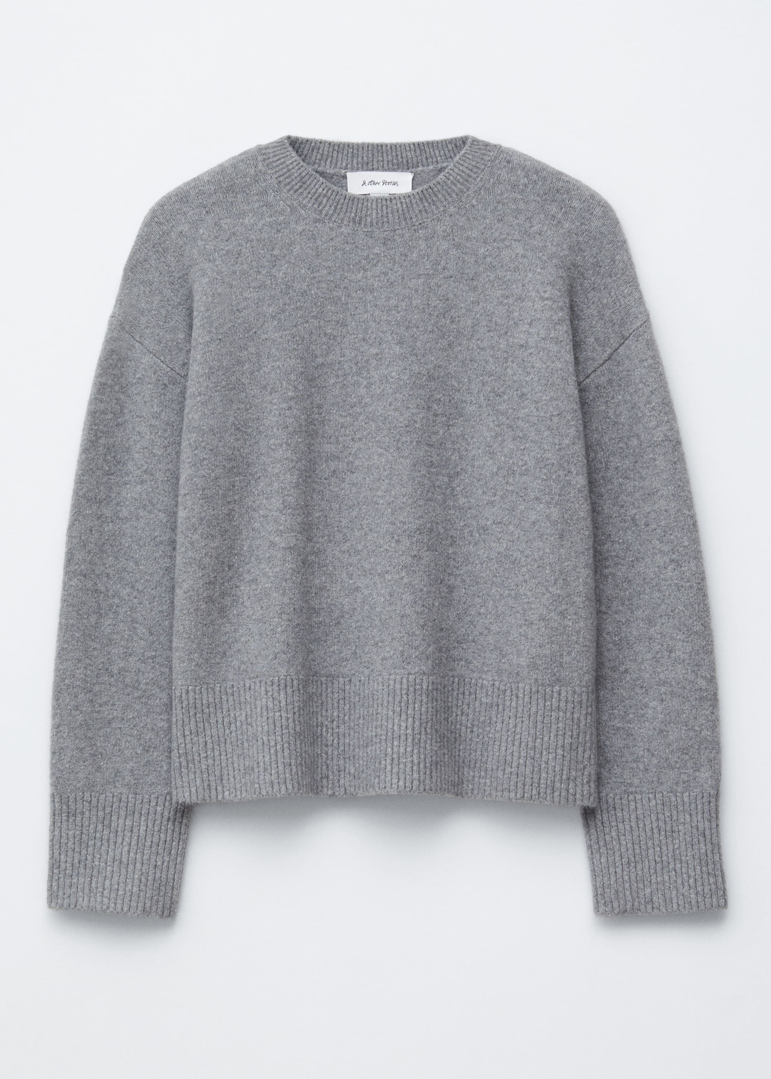 Image of Relaxed Fit Knitted Sweater