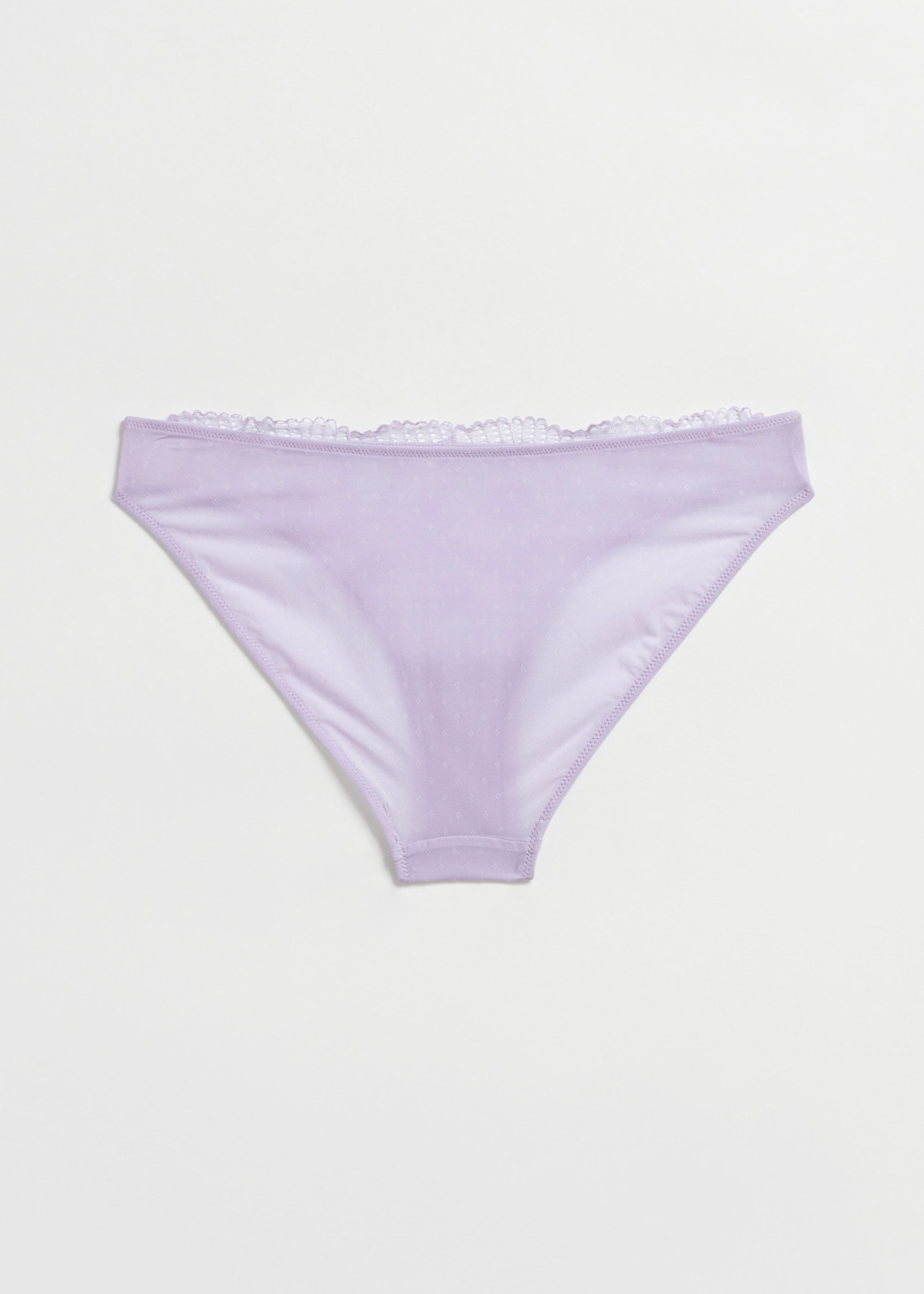 Poppy Lace Briefs - Pastel purple - Still Life