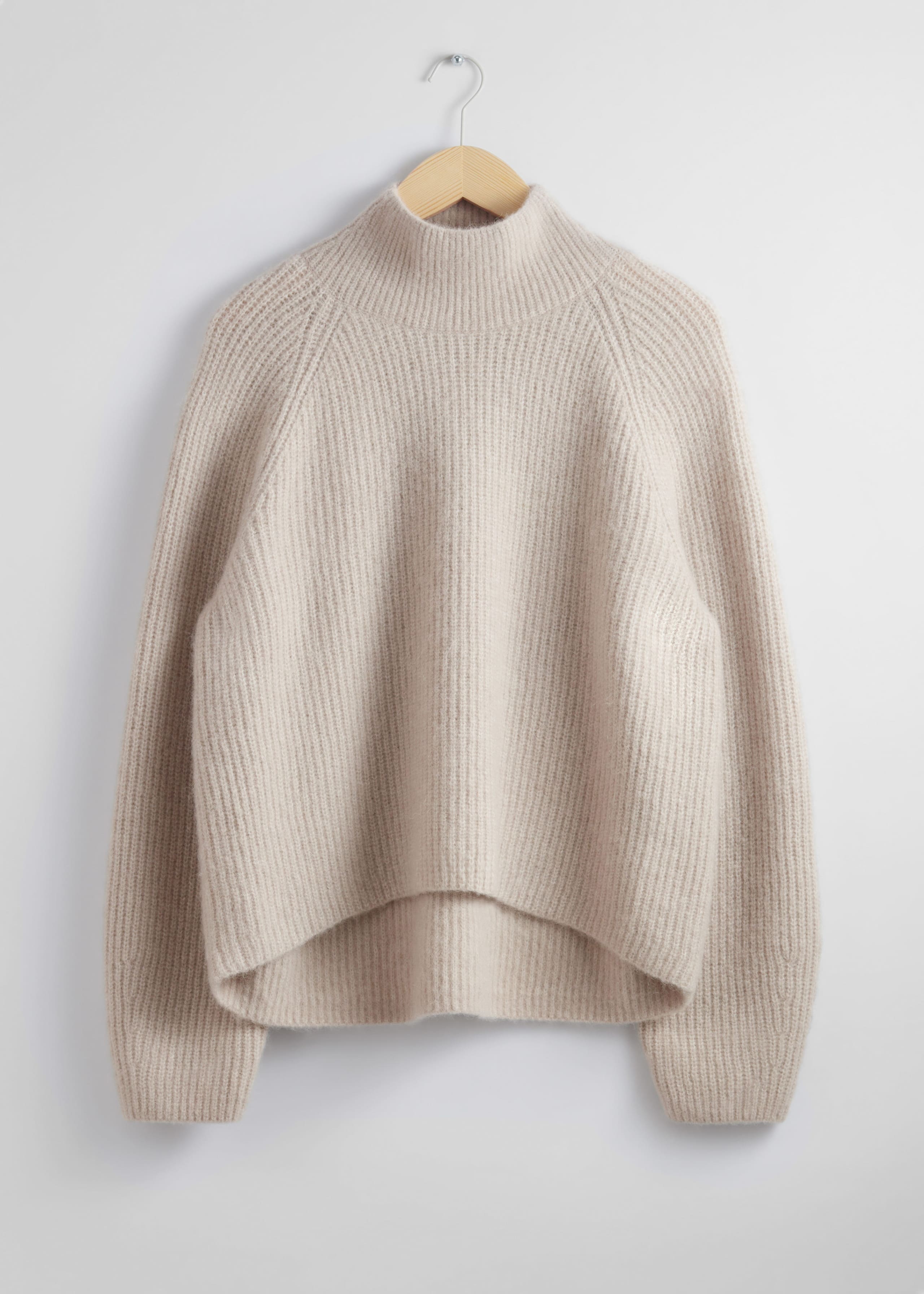 Maglione con collo a lupetto