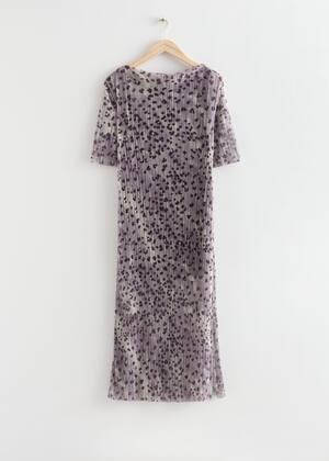 Grey Leopard Print