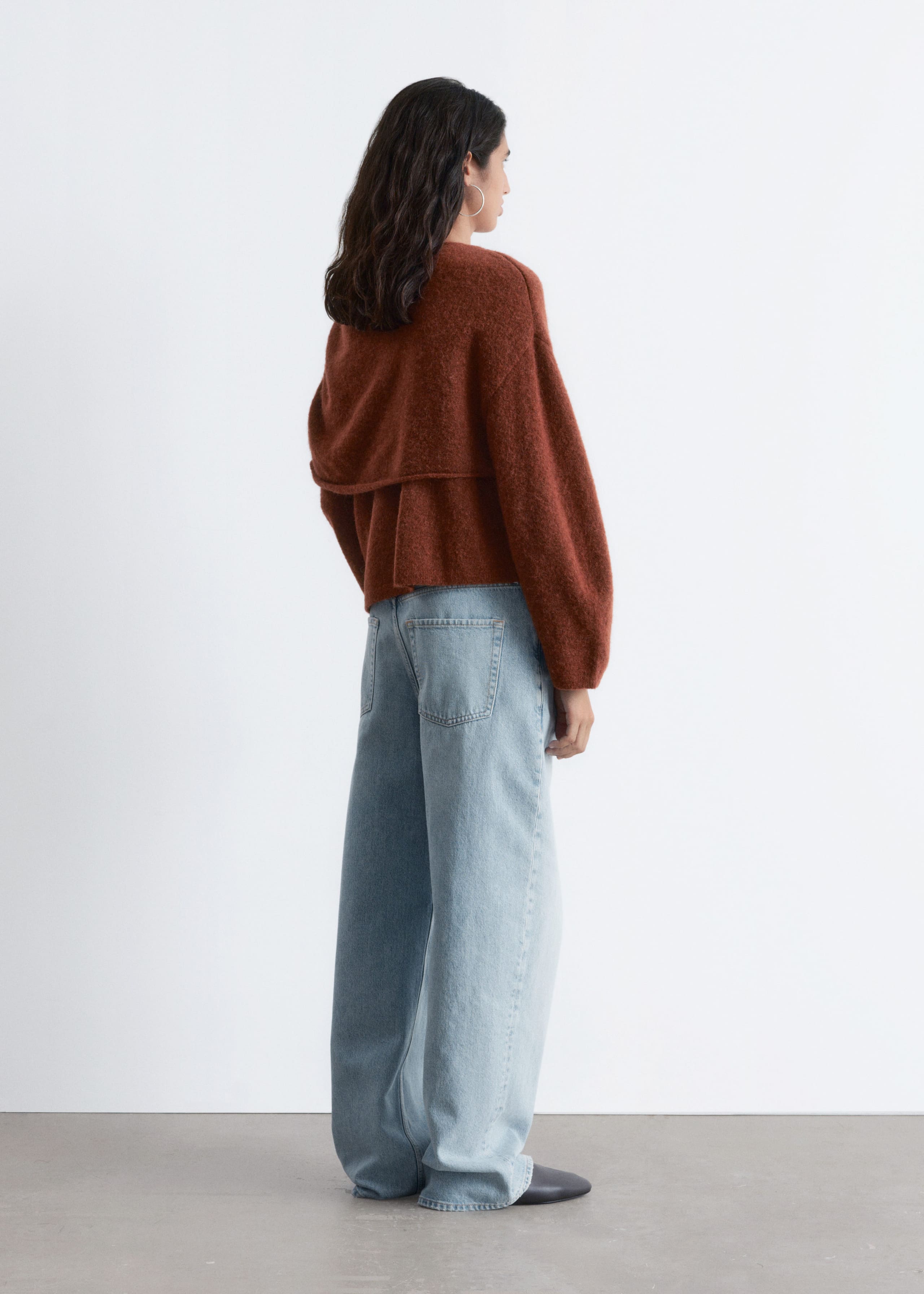 Image of Strickpullover im Cape-Stil