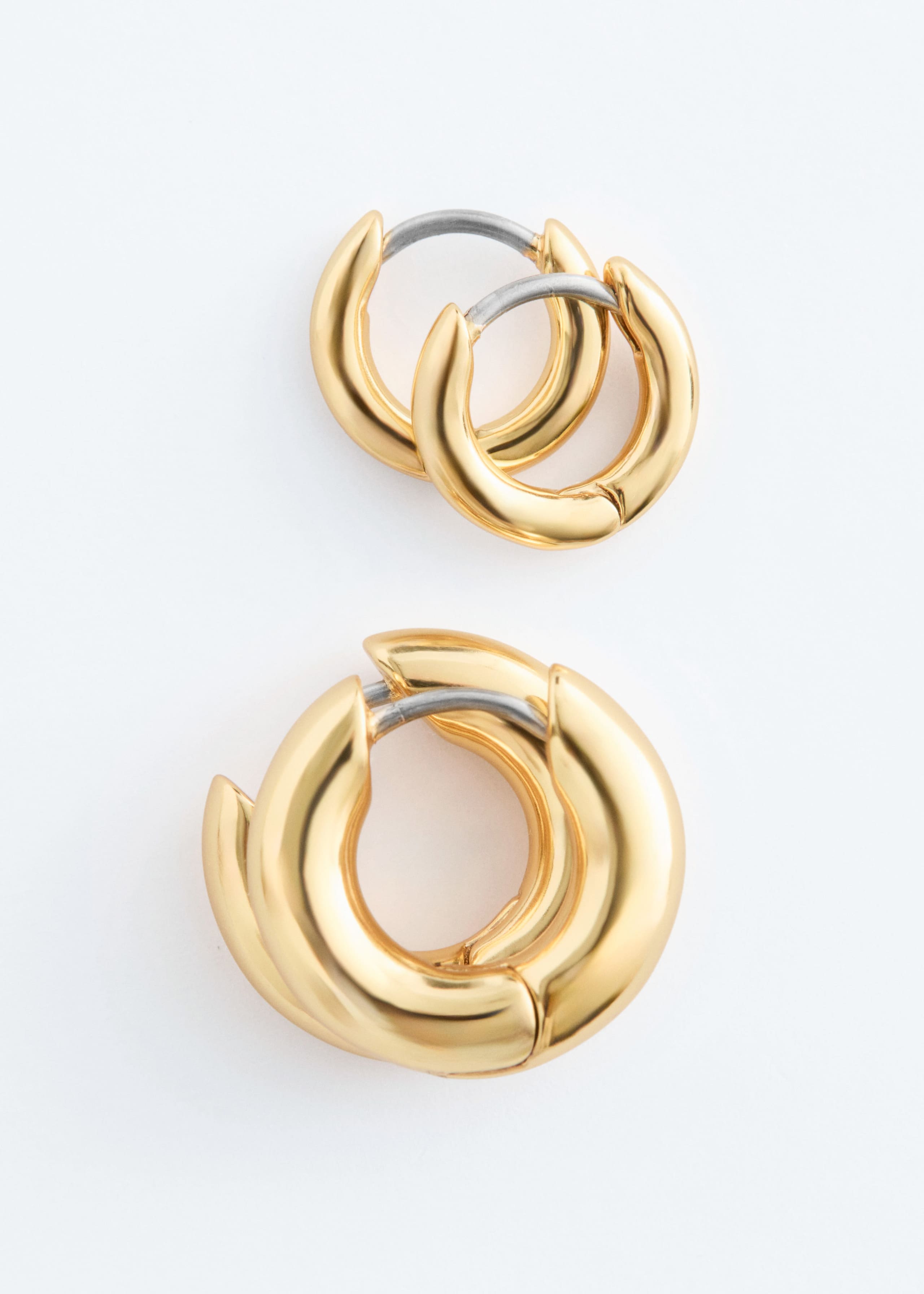 Image of Chunky Hoop Earring Set