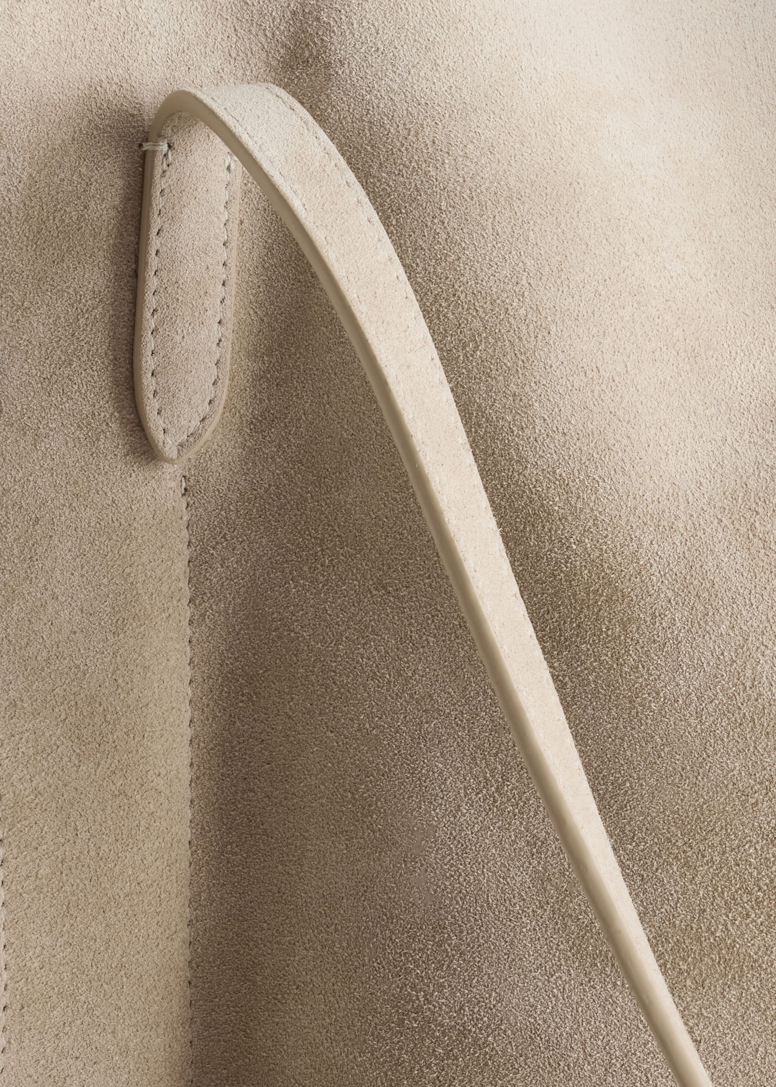 Soft Drape Open Tote - Beige - Still Life