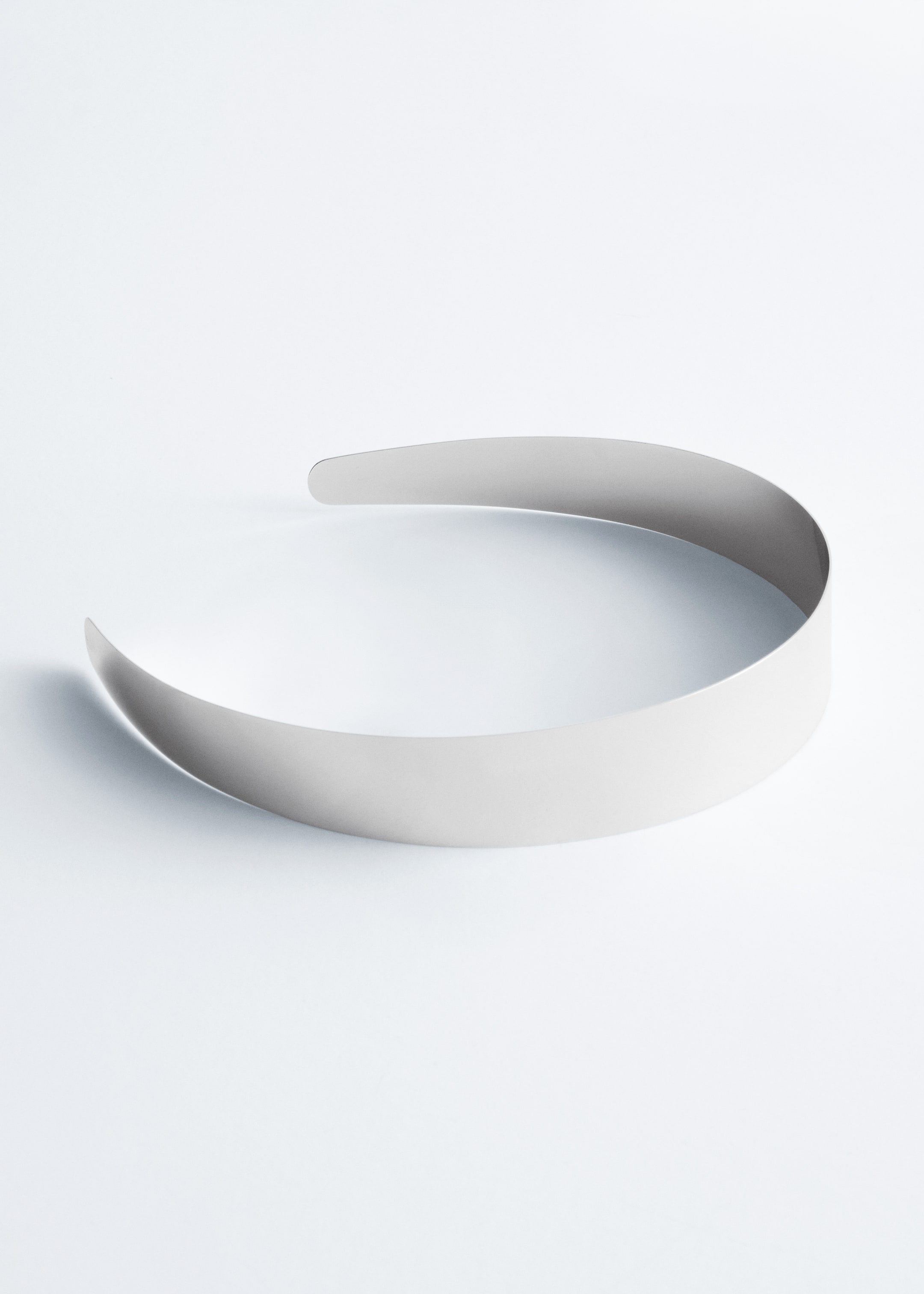 Zobacz większy obraz: Błyszcząca metaliczna opaska na głowę - Srebrny - ONA | H&M PL 3