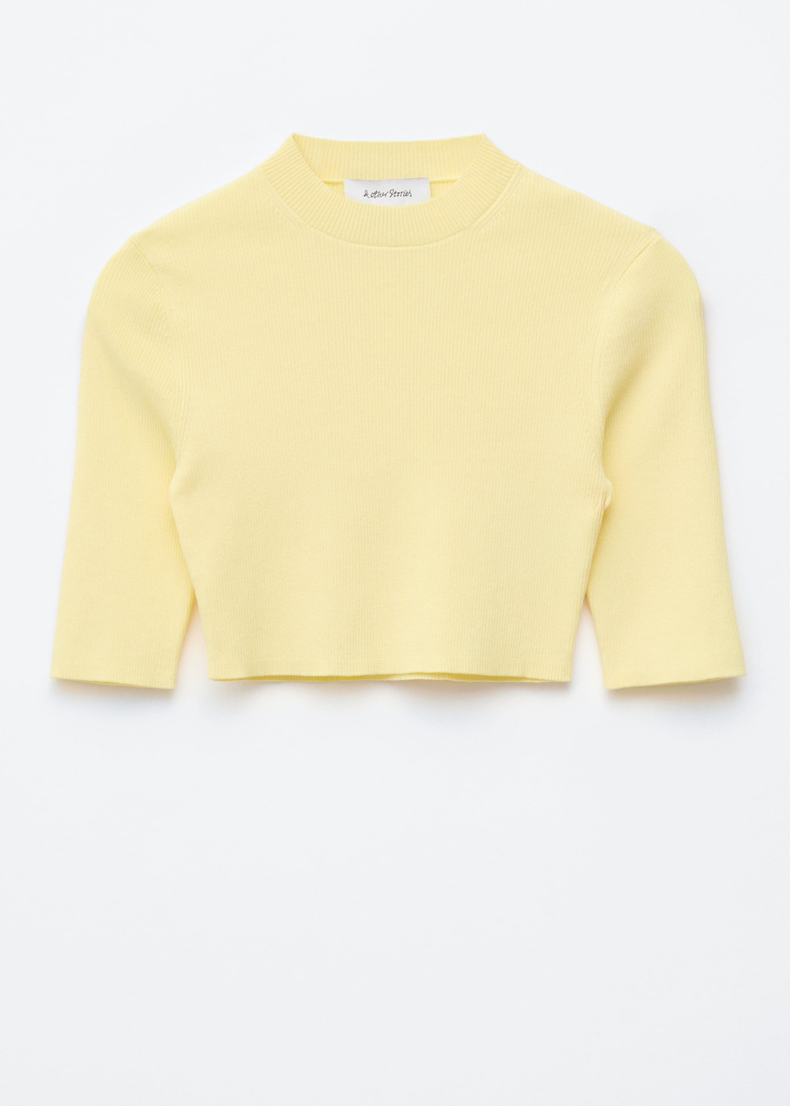 Image of T-shirt court et ajusté