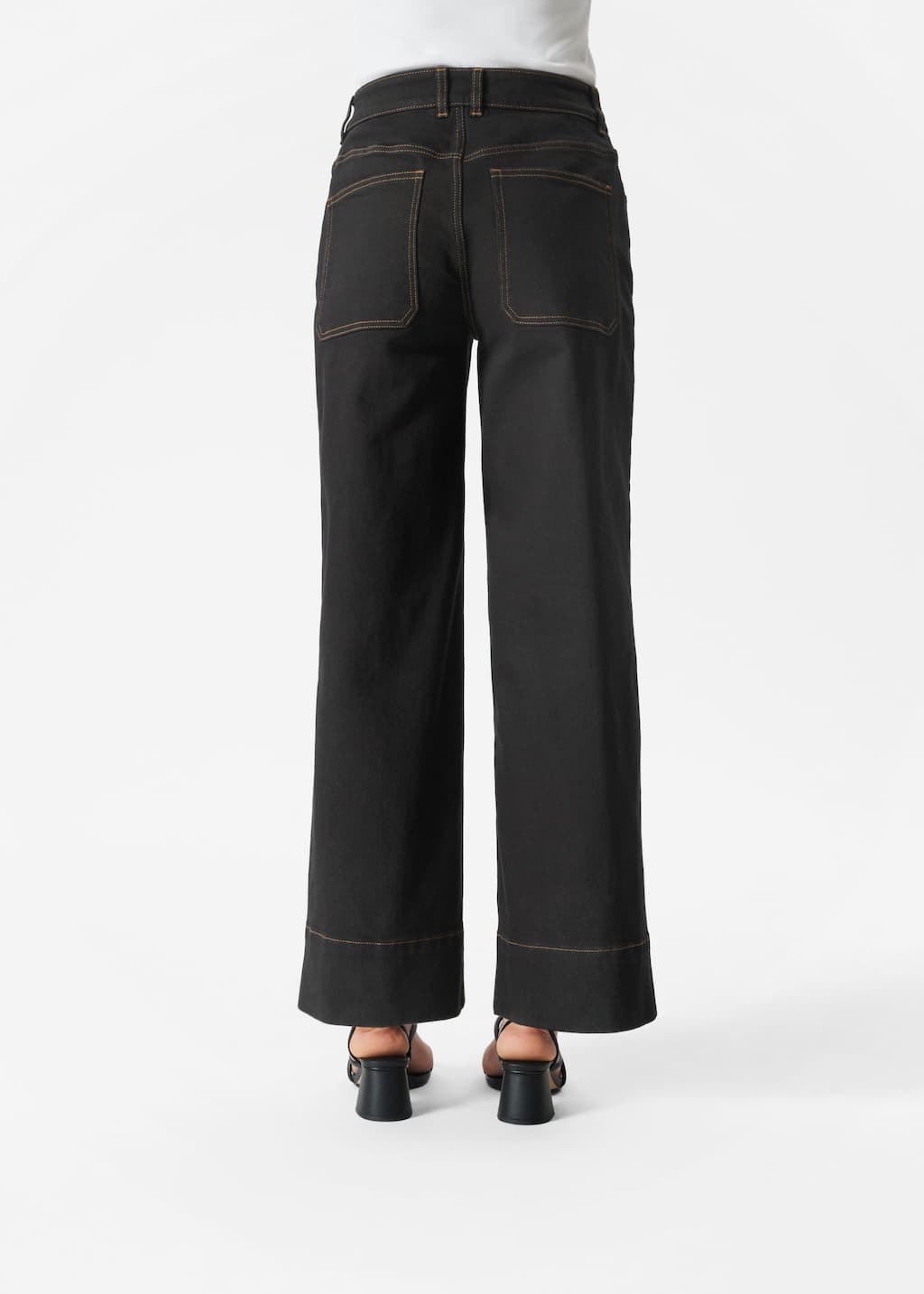 Image of Straight Cropped Jeans
