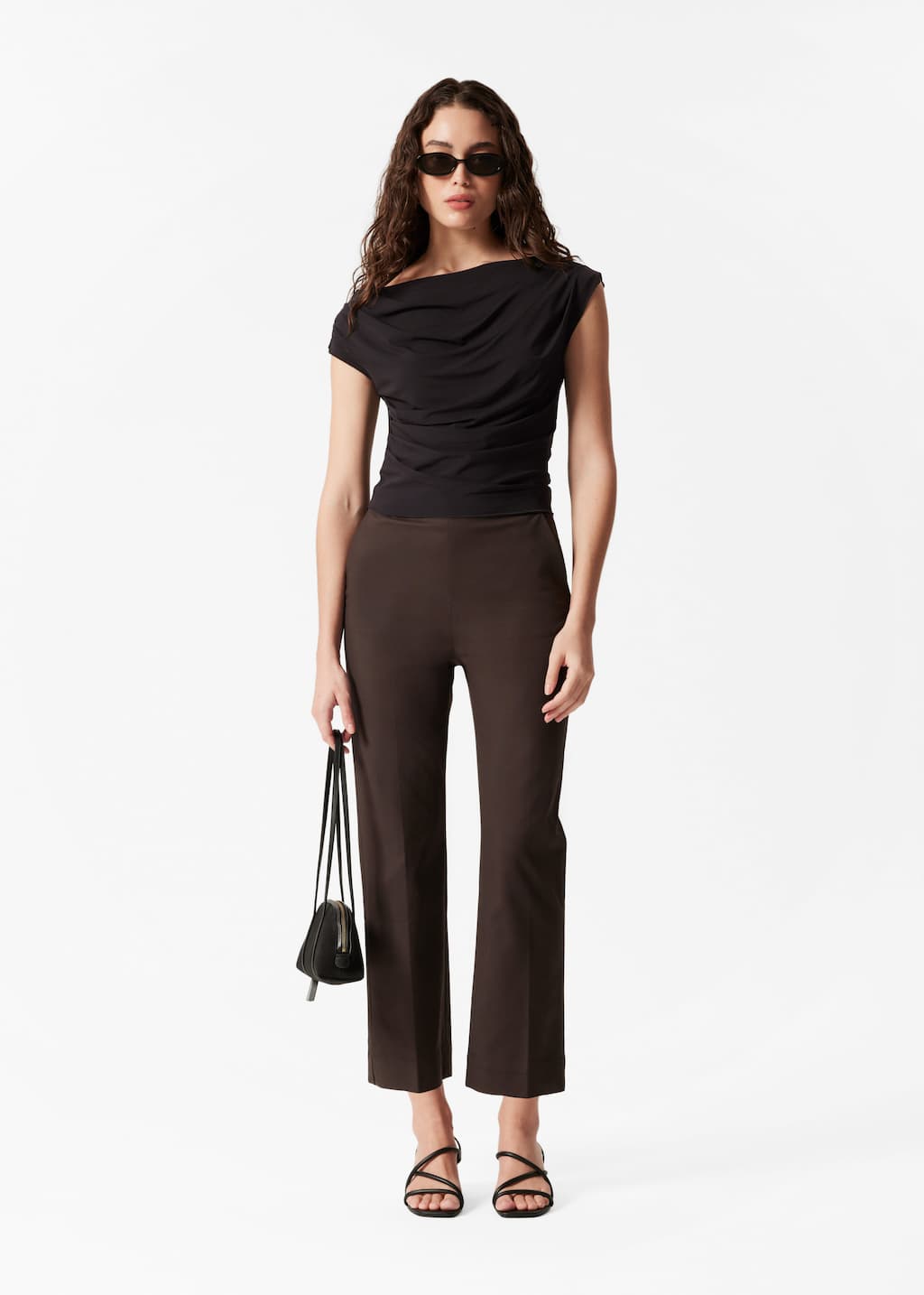 DrapedTop - Nero - Lookbook