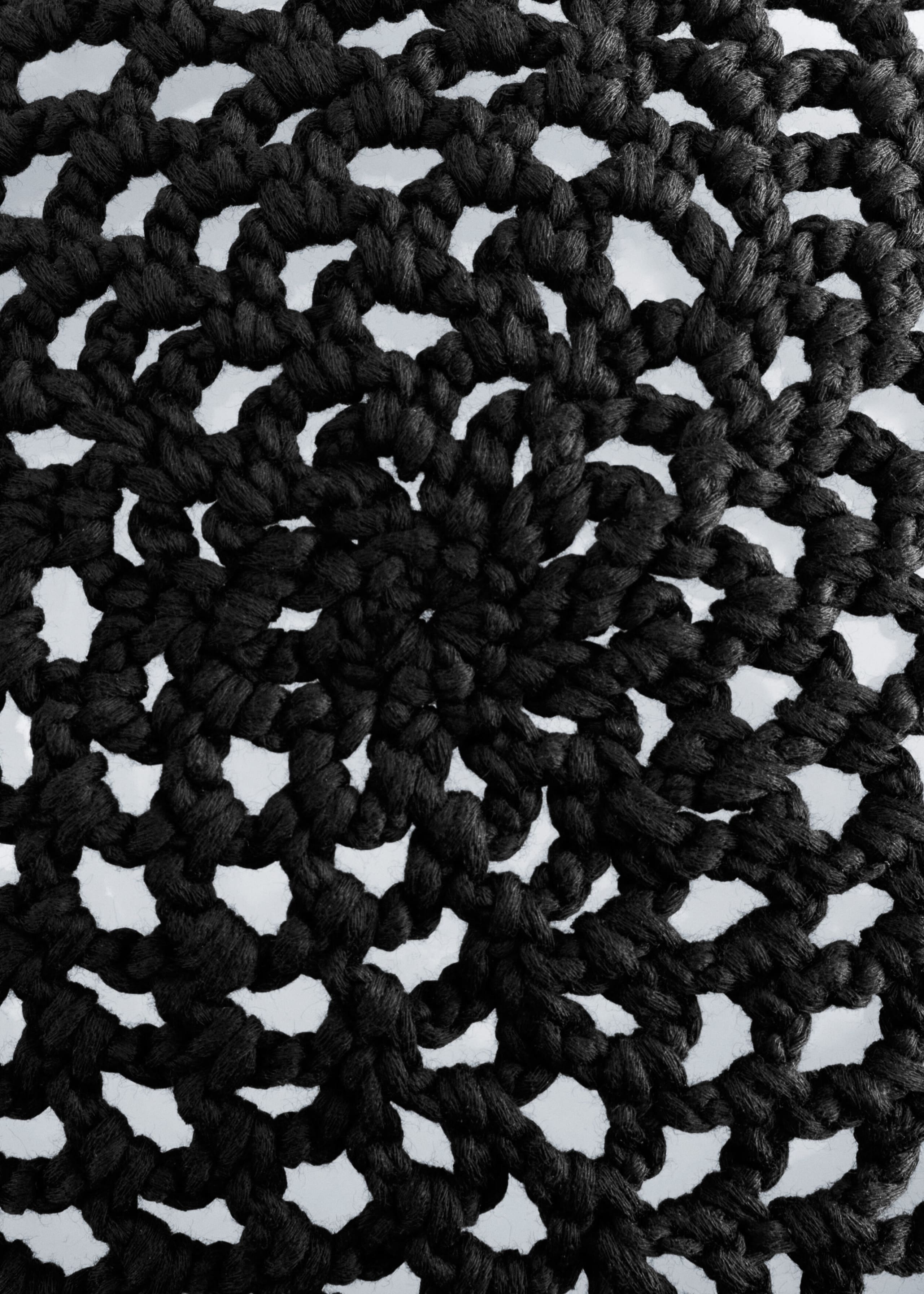 Image of Openwork Crochet Skullcap