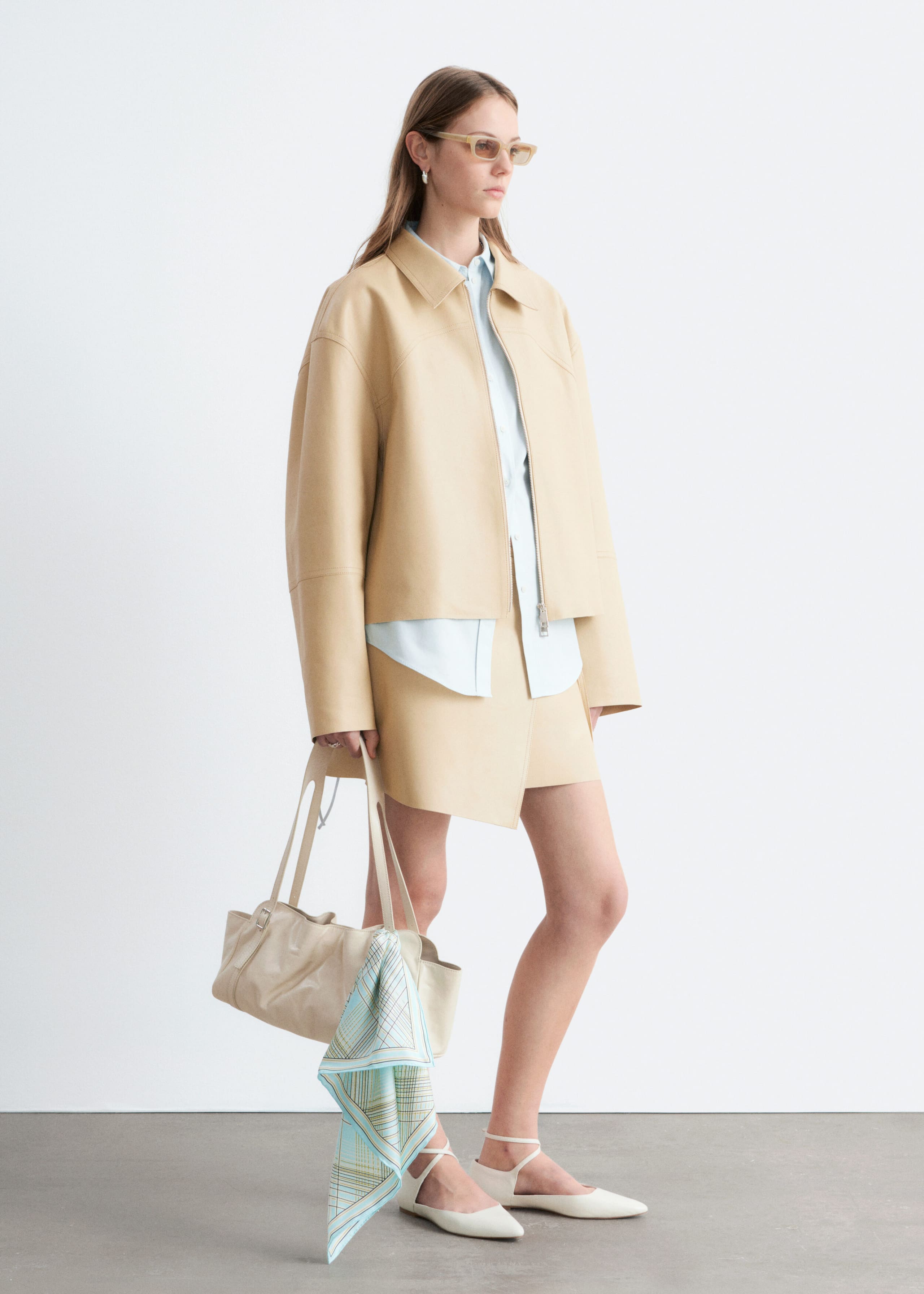 Image of Legere Lederjacke