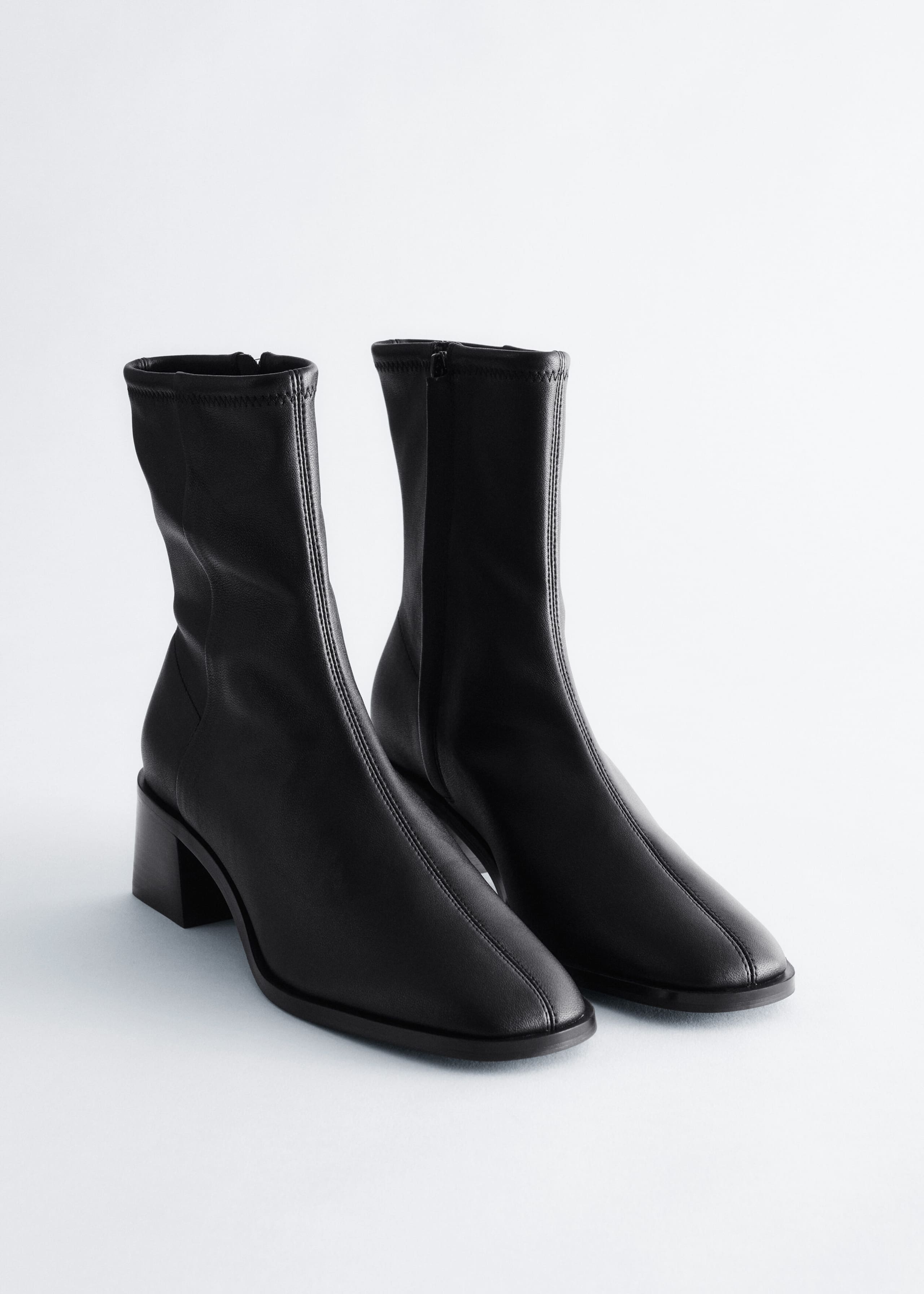 Leather Ankle Boots - Black - Still Life