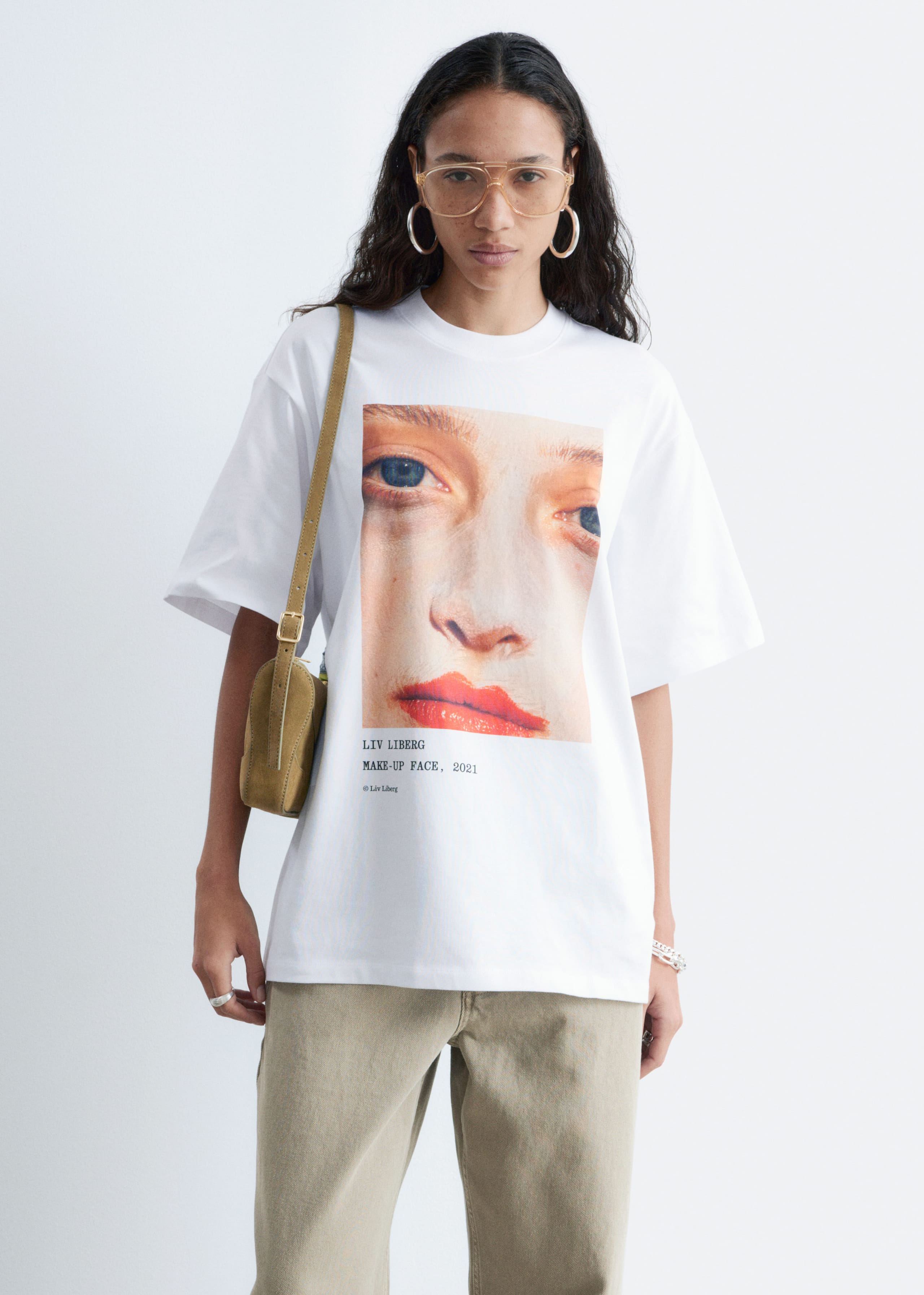 Image of Bedrucktes Oversized-T-Shirt