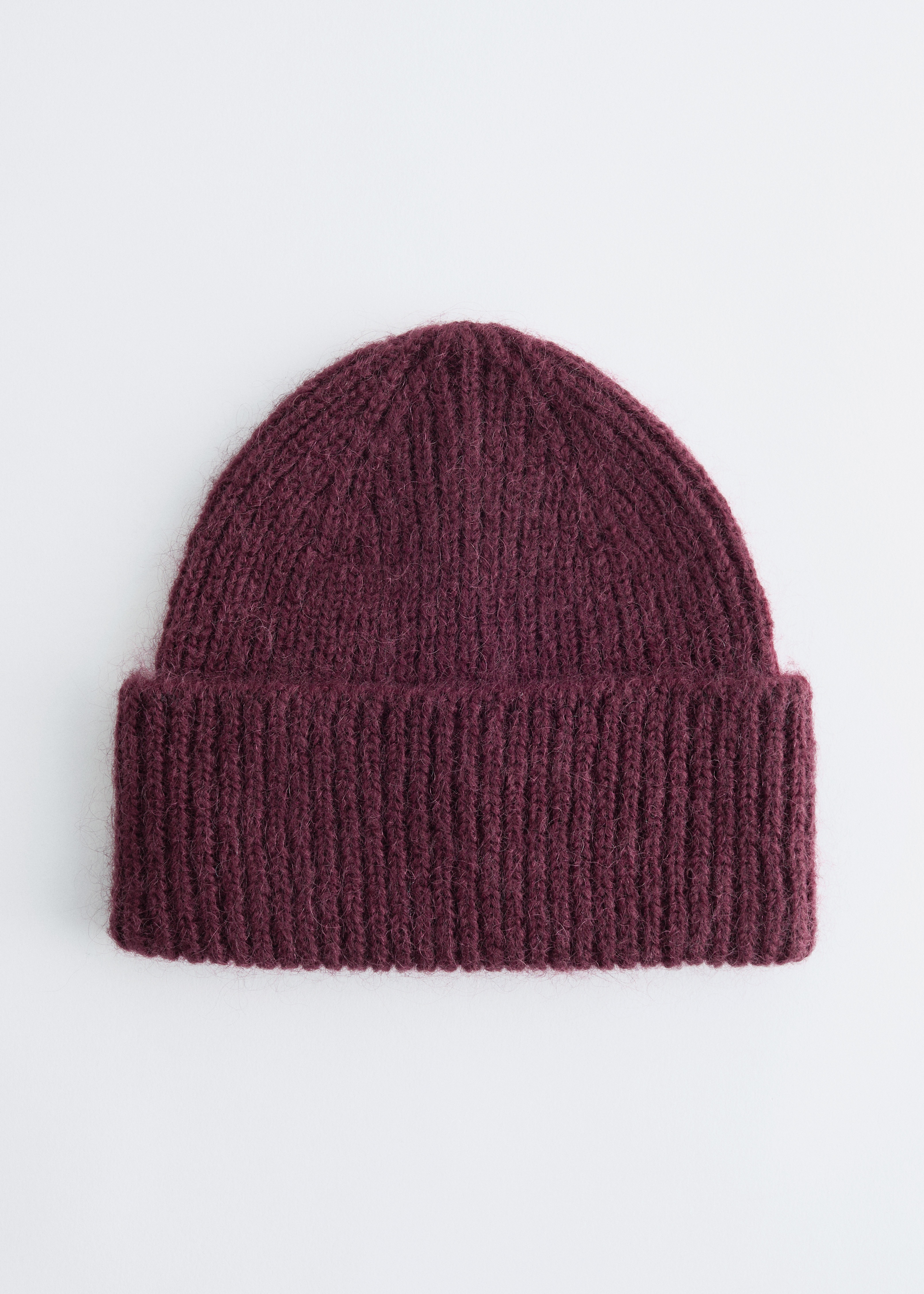 Berretto in misto lana - Bordeaux/Rosso/Blu polvere/Mogano/Rosa