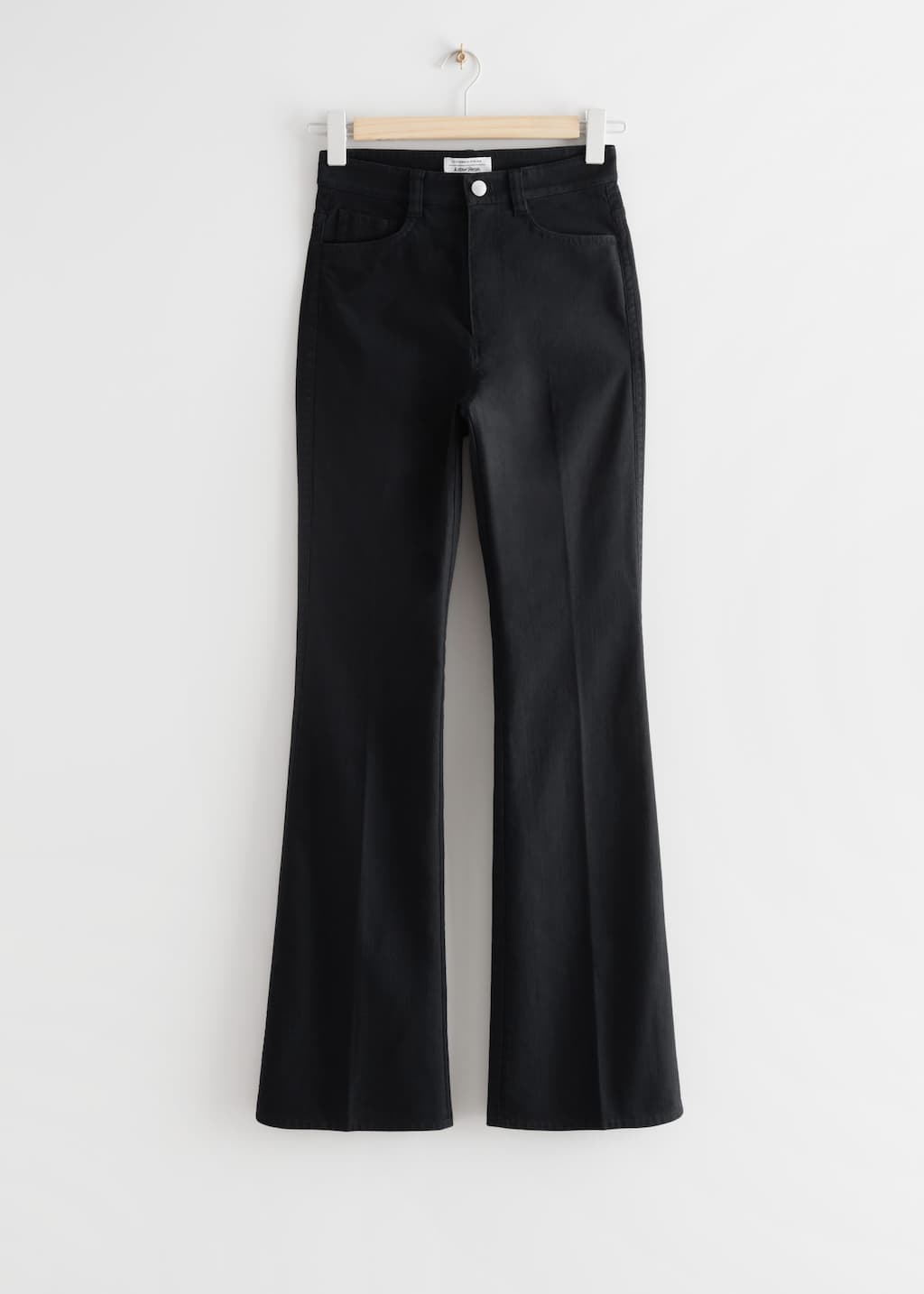 Flared Cotton Trousers - Cream - Bodegón