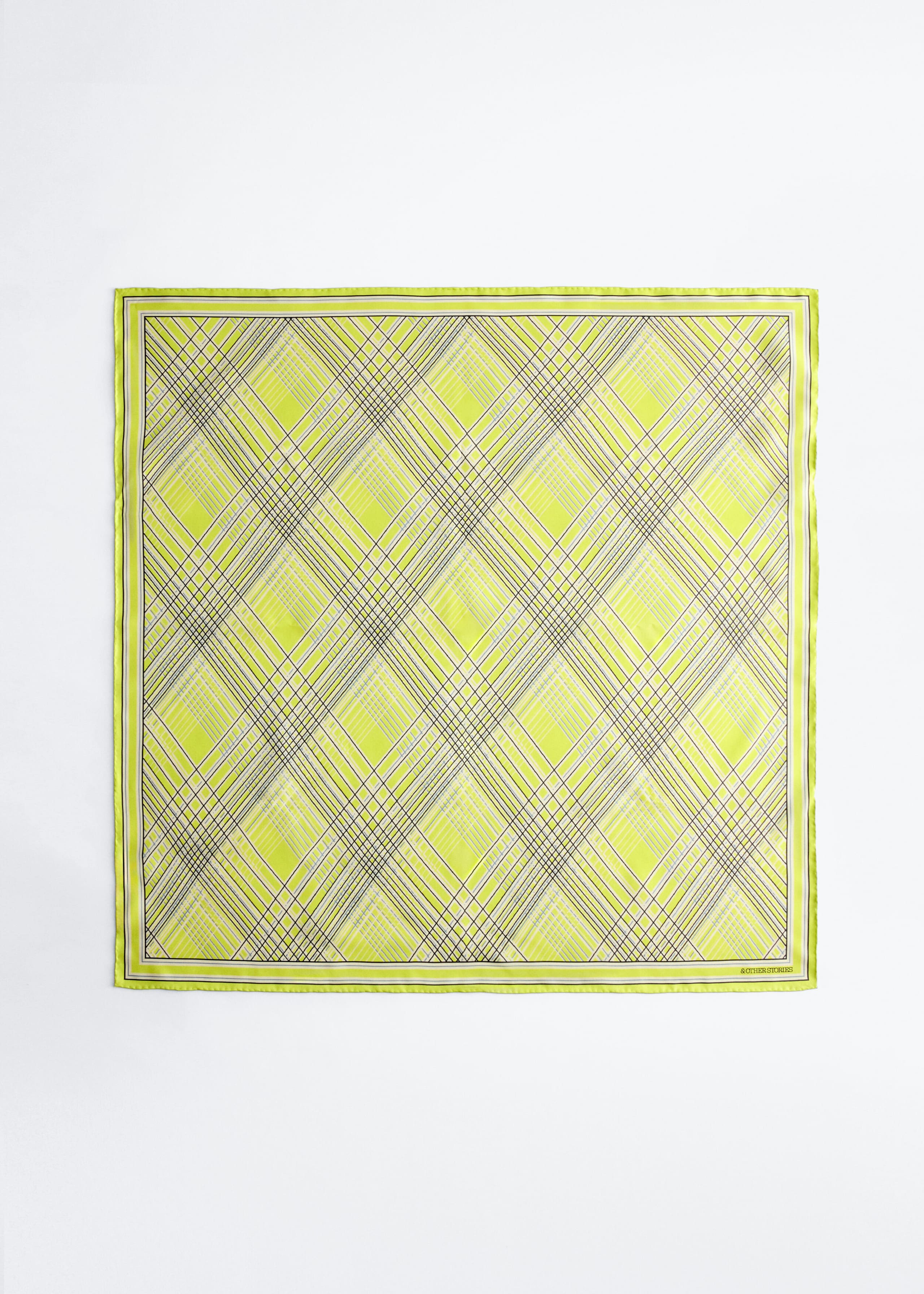 Image of Printed Silk Scarf