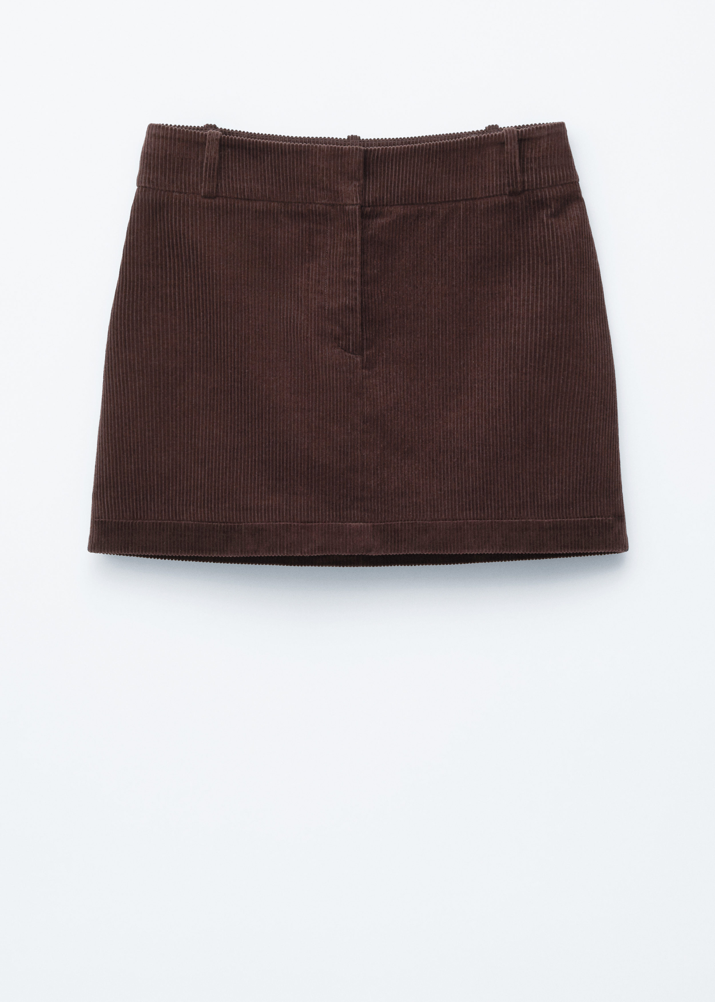 Corduroy Mini Skirt