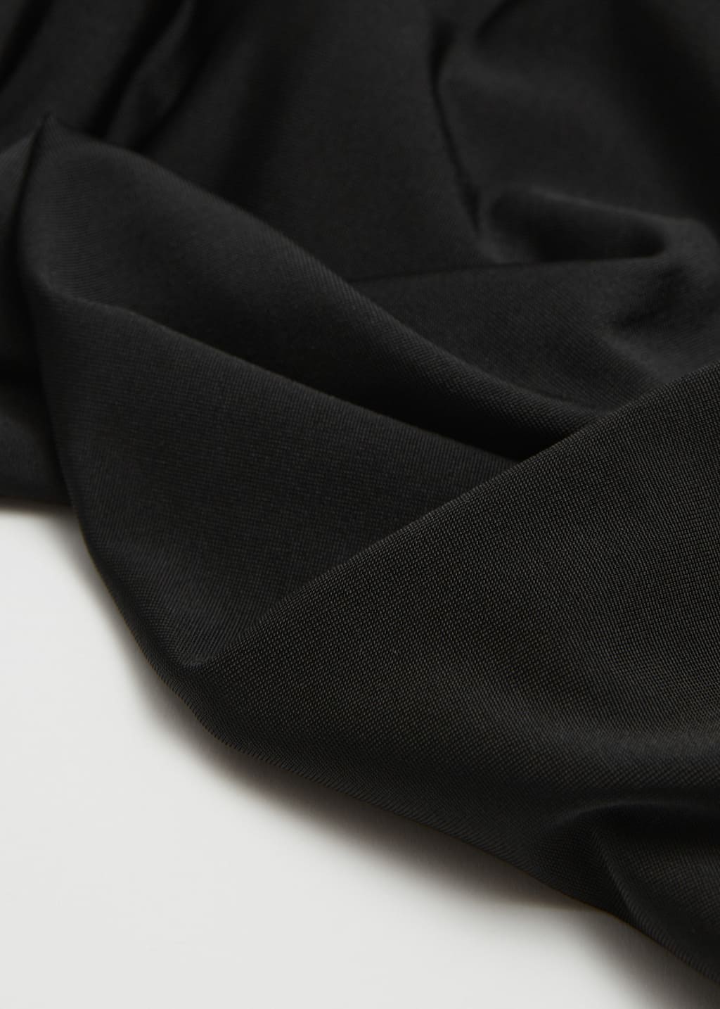 Mock Neck Blouse - {{variantName}} - Descriptive Detail