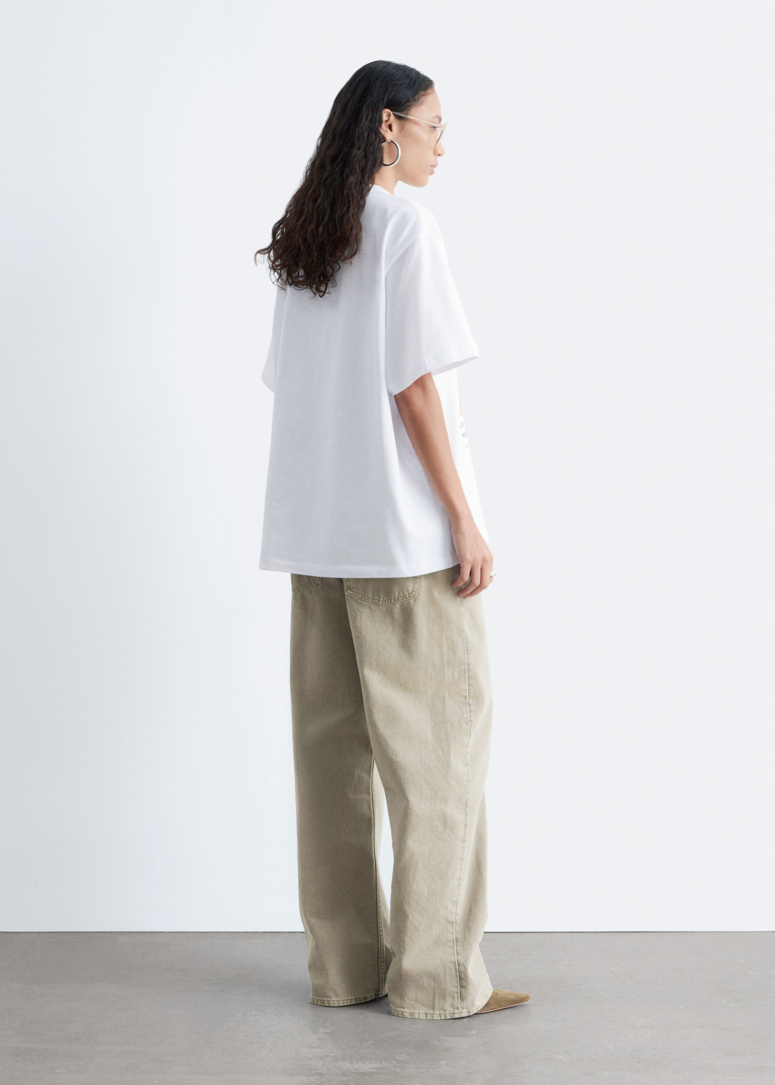 Image of Bedrucktes Oversized-T-Shirt