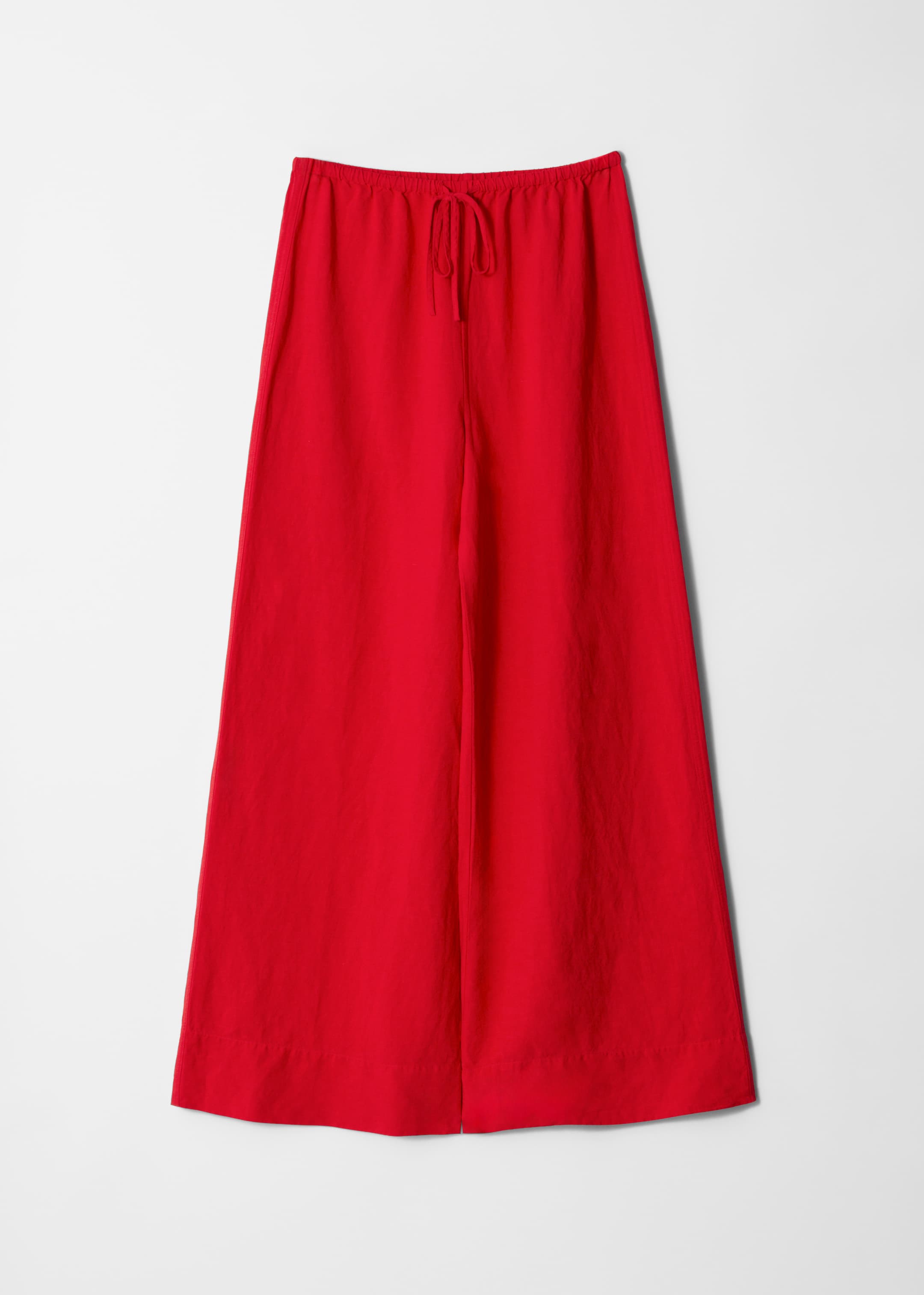 Grotere afbeelding bekijken: Relaxed Drawstring Trousers - Rood - DAMES | H&M BE 5