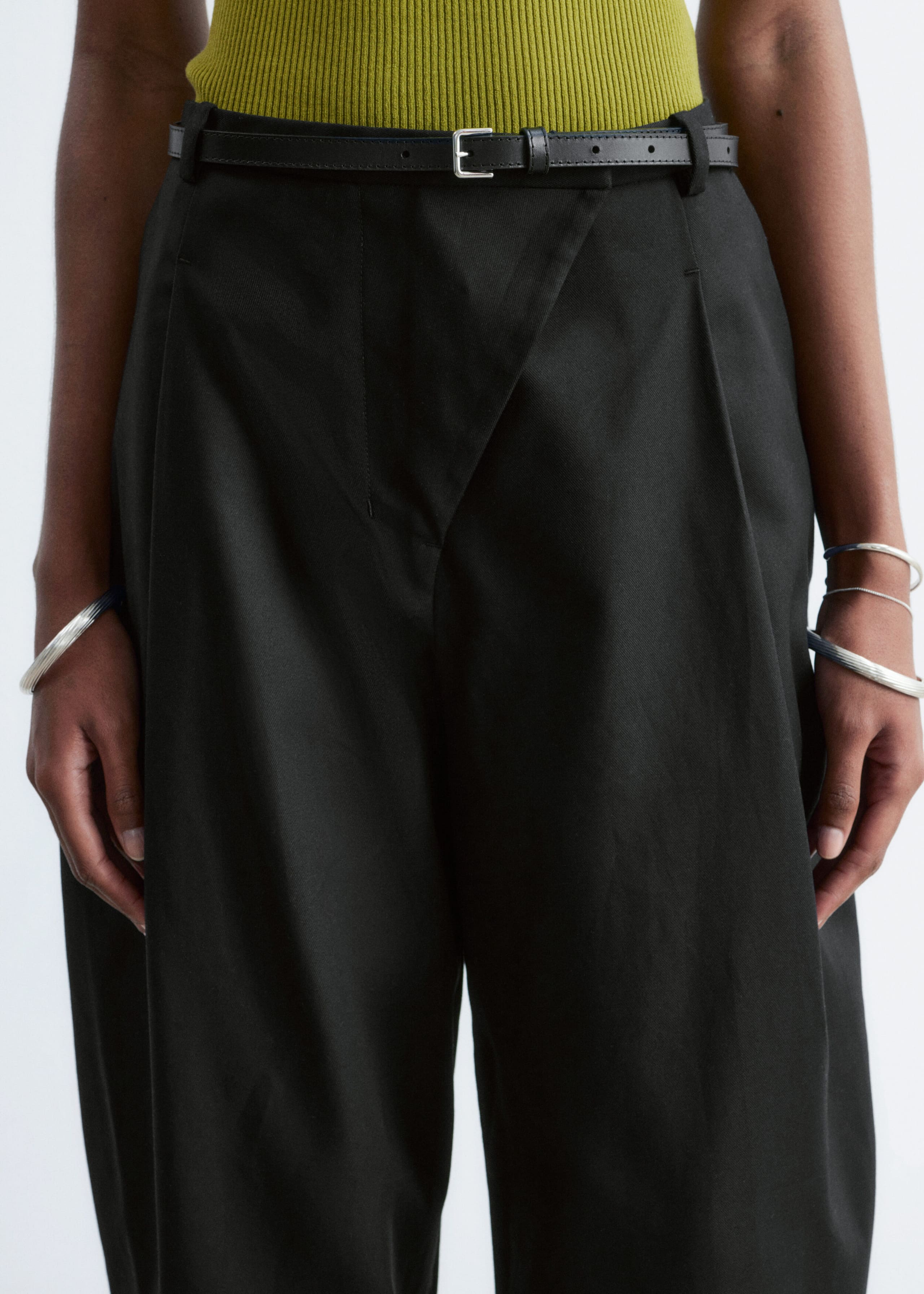 Image of Pantalones de perneras de barril