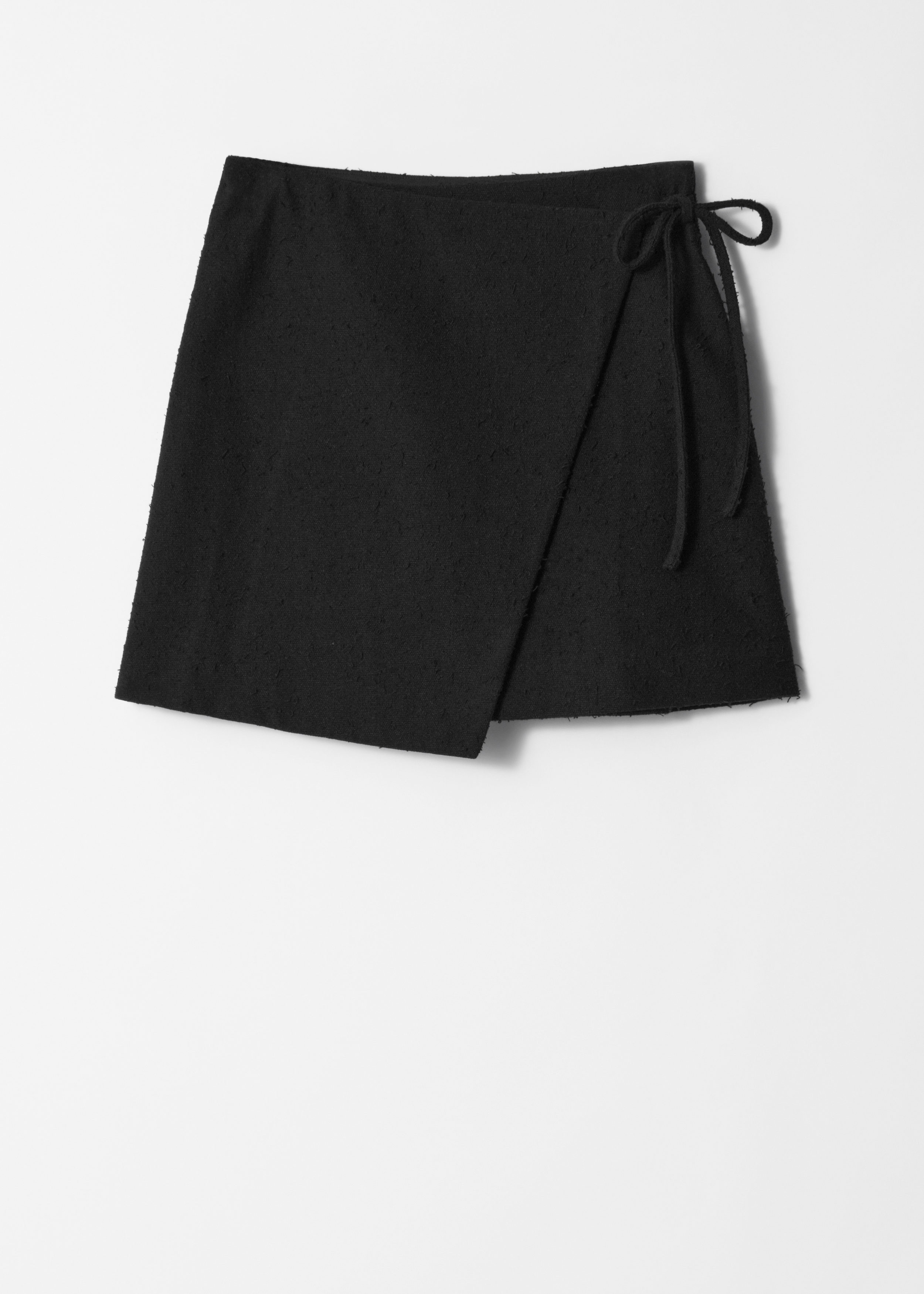 Wrap Mini Skirt