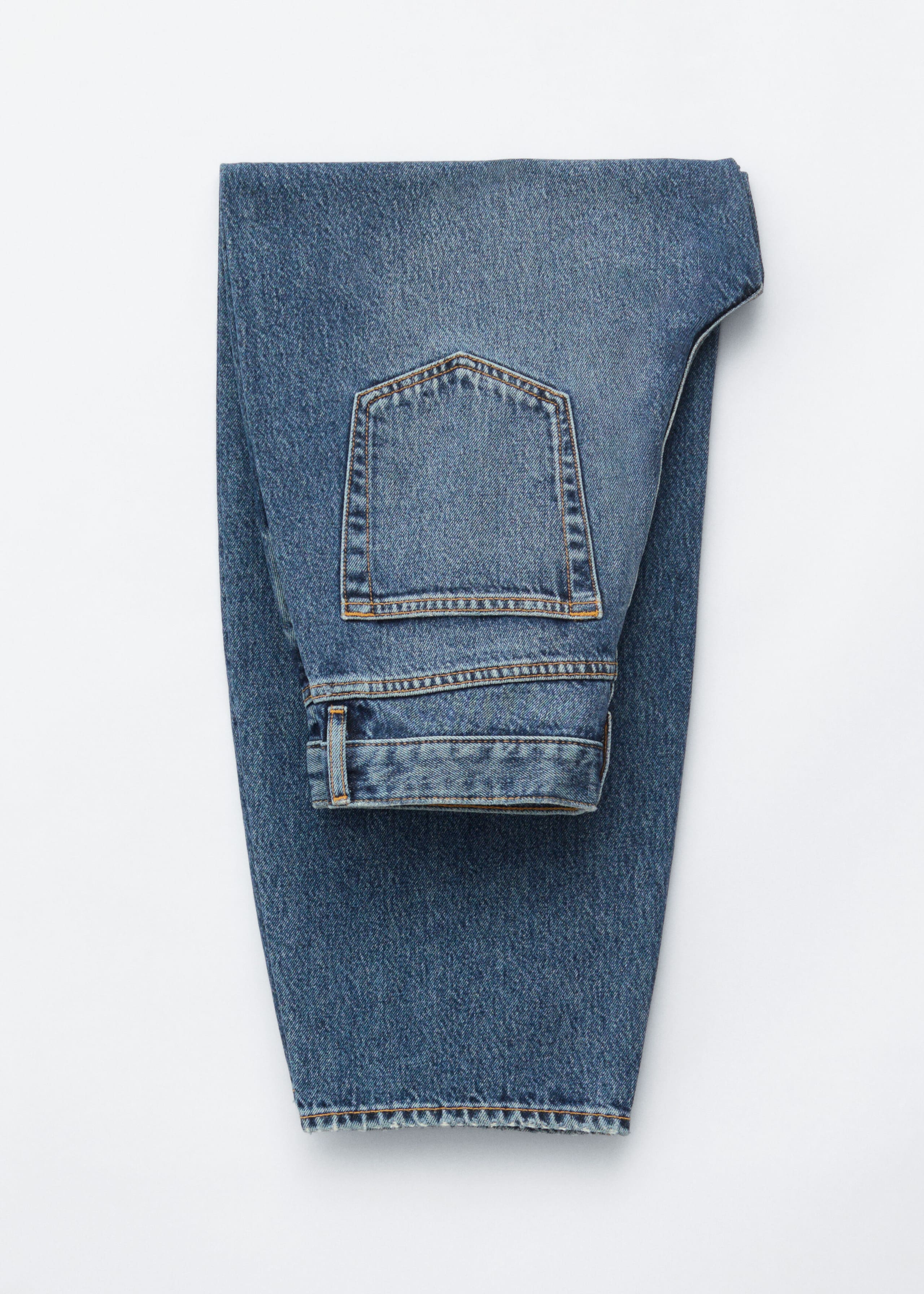 Barrel-Leg Ankle Jeans - Washed blue - Still Life