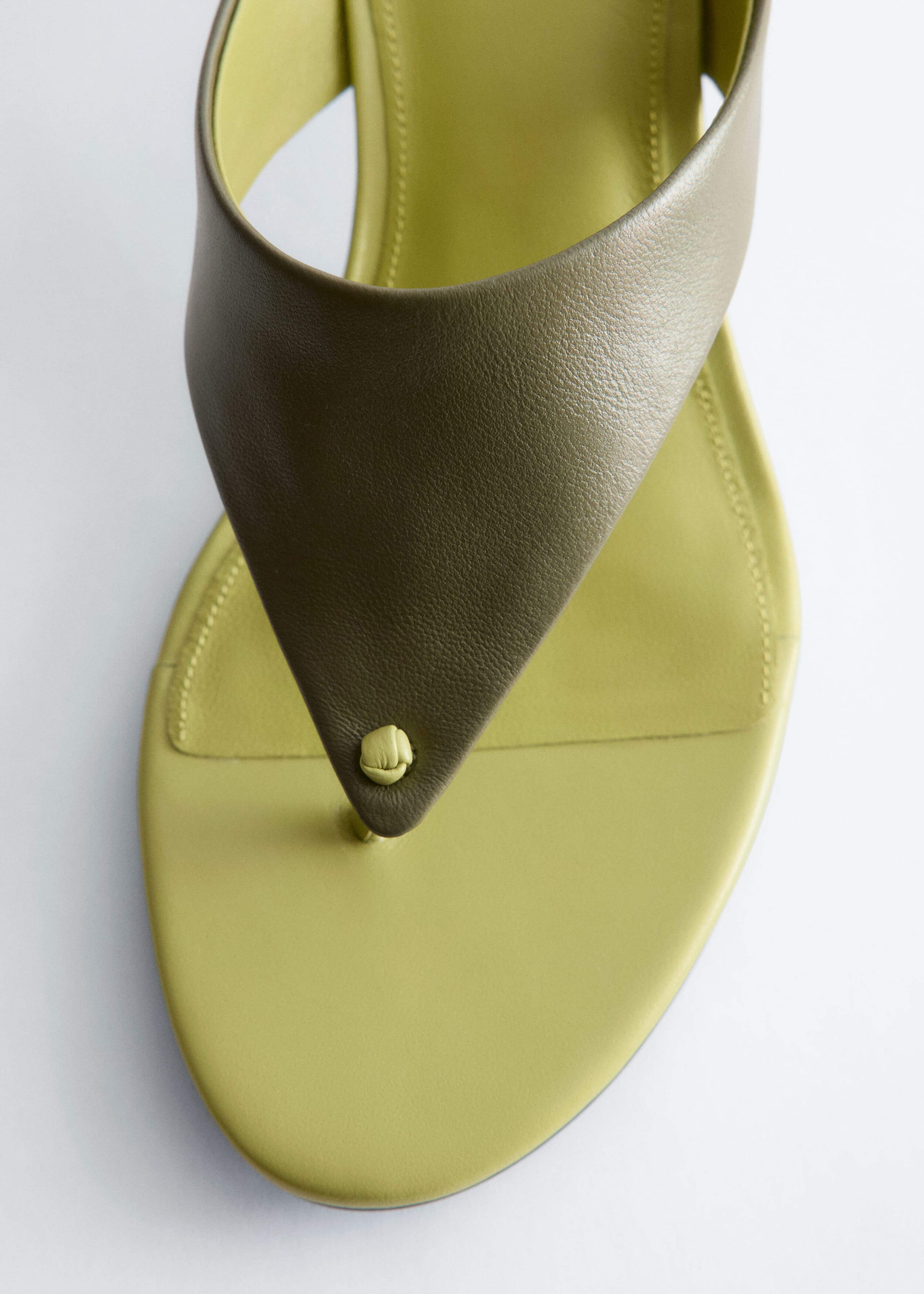 Image of Leather Kitten Heels