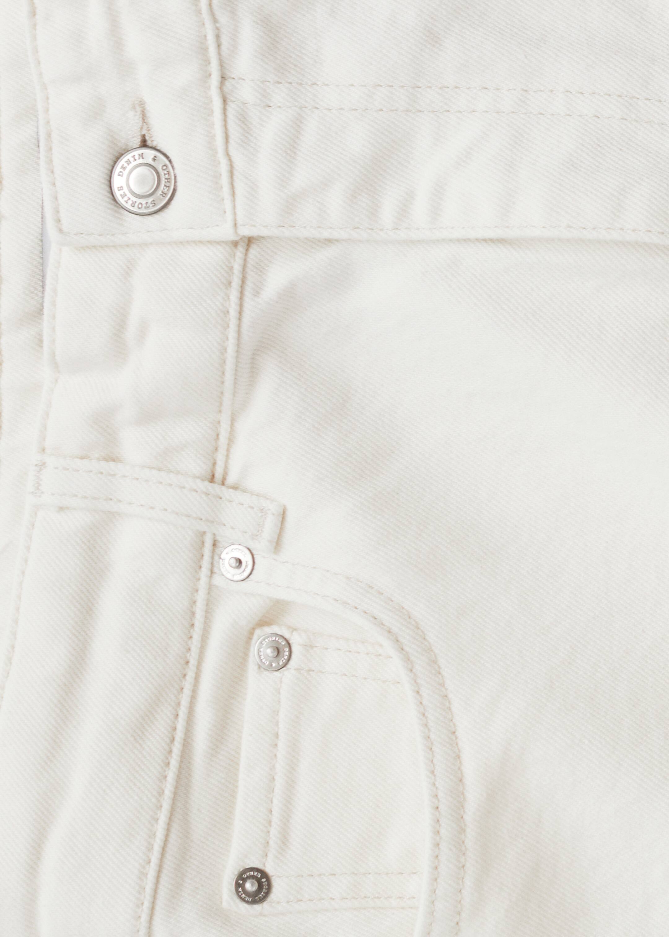 Преглед на по-голямо изображение: Cropped Slim-Leg Jeans - Бяло - ЖЕНИ | H&M BG 7
