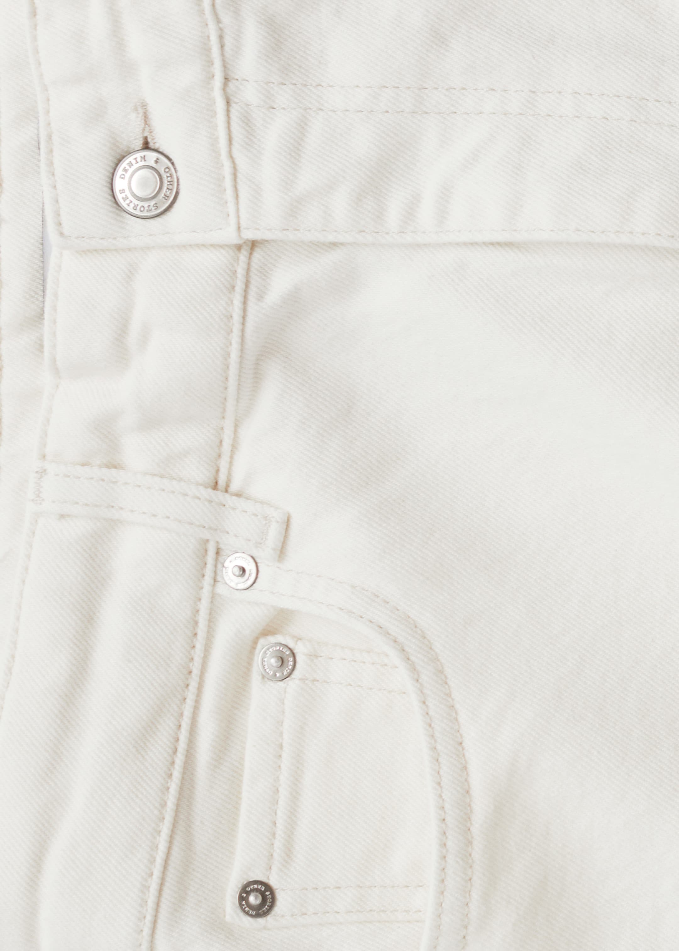 Nagyobb kép megtekintése: Rövidített szűk szárú farmer - Fehér - NŐI | H&M HU 7