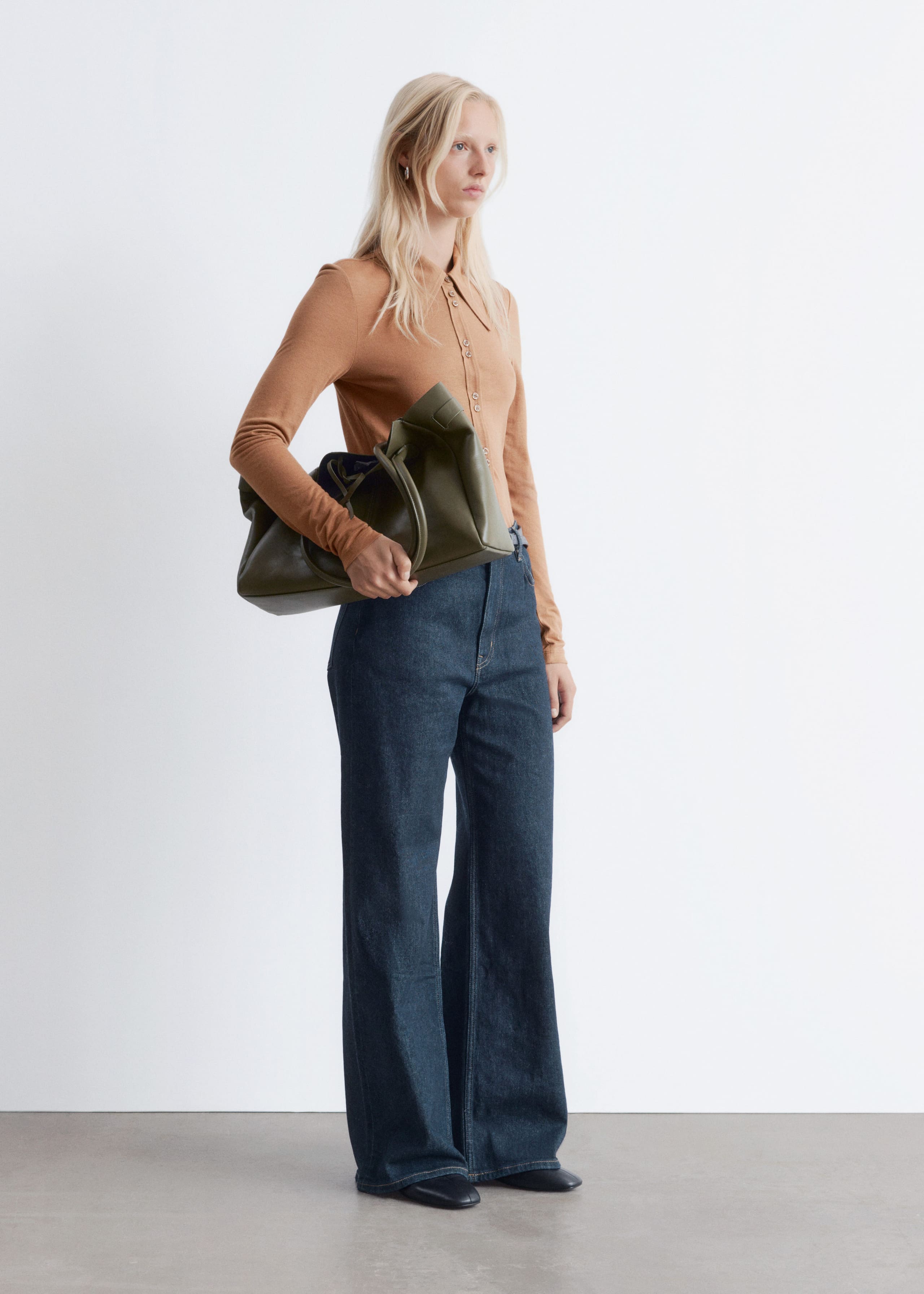 Image of Wide-Leg Jeans