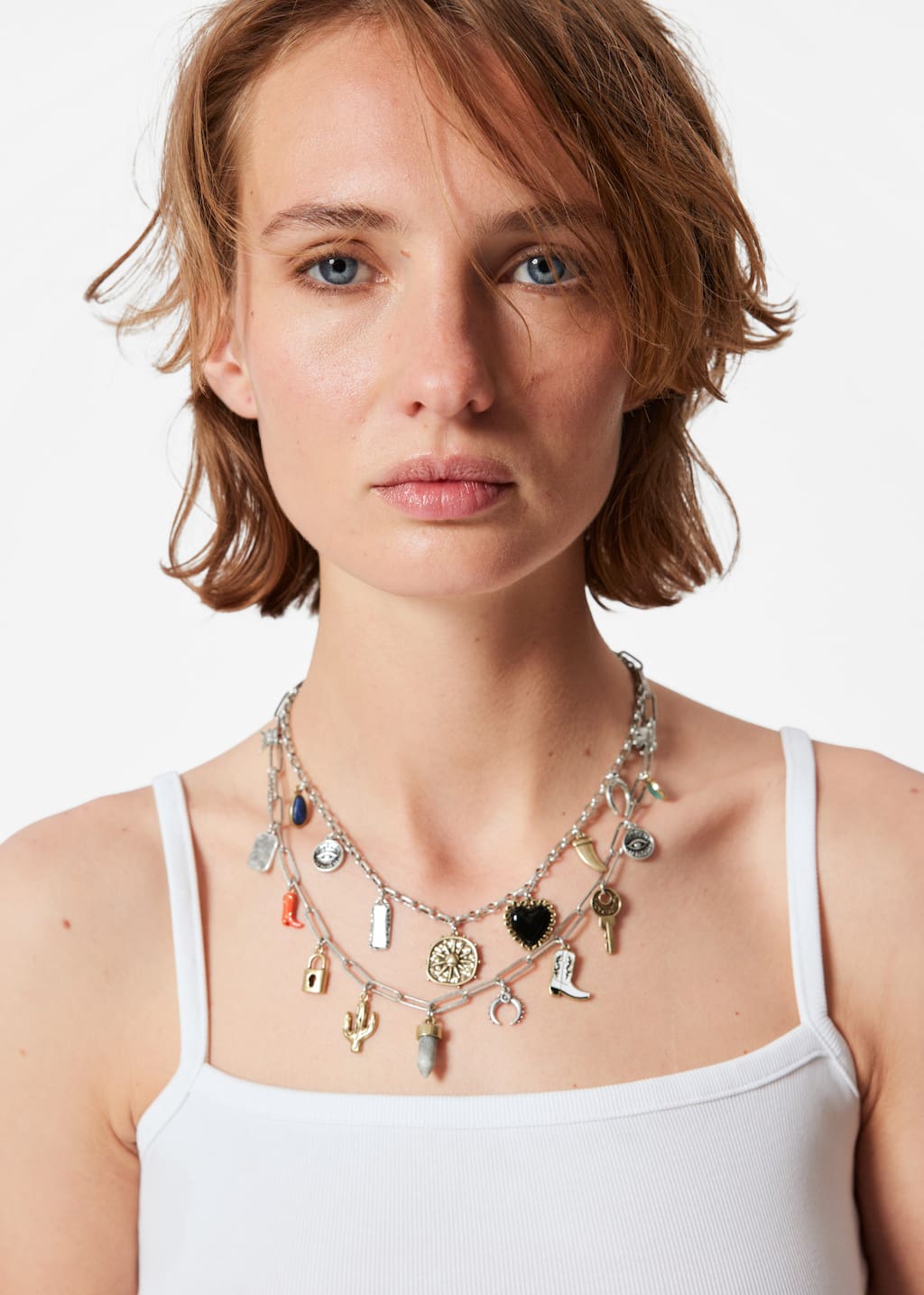 Strappy Top - Dark Brown - Lookbook