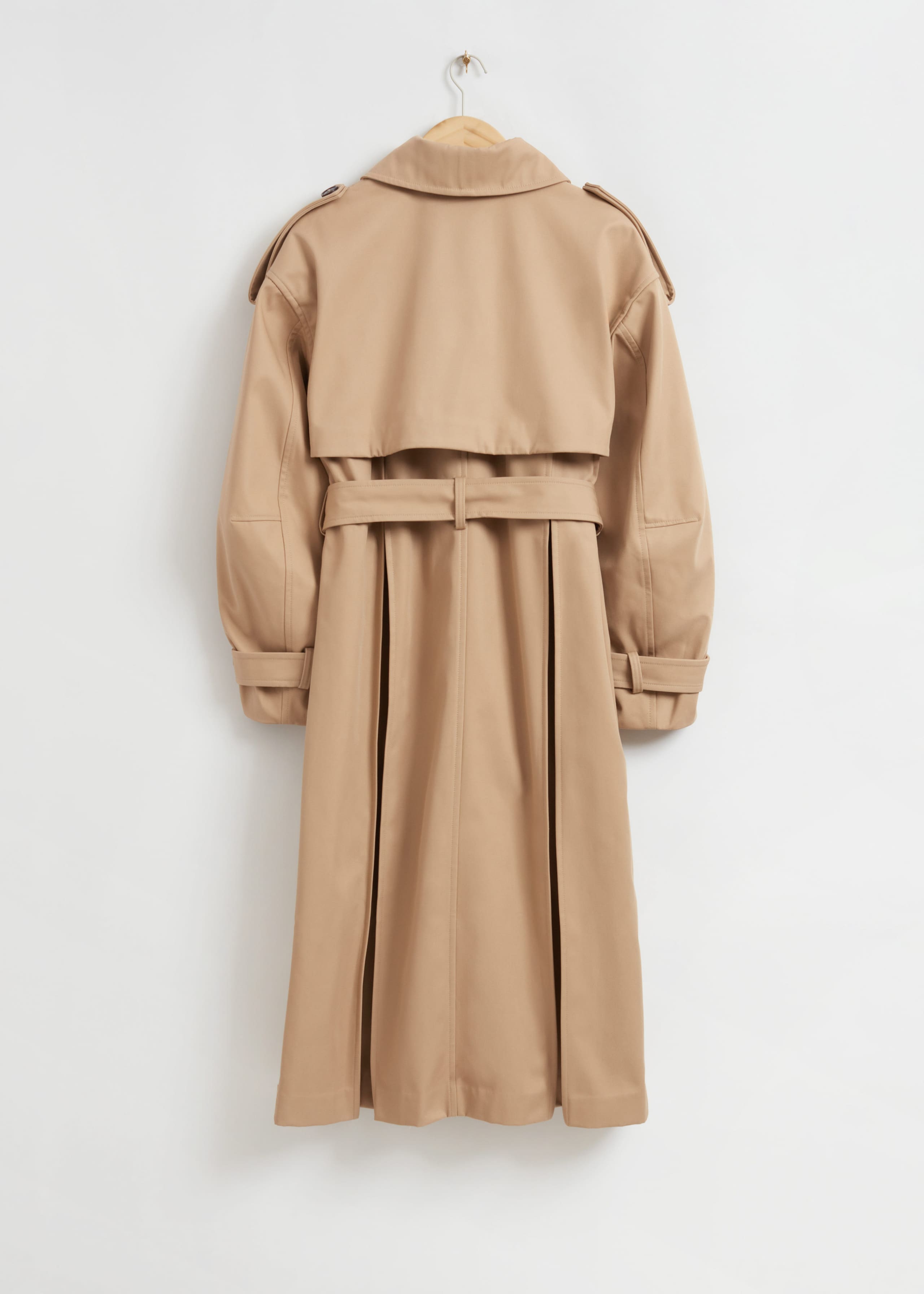 Image of Oversized Wide Sleeve Trench Coat