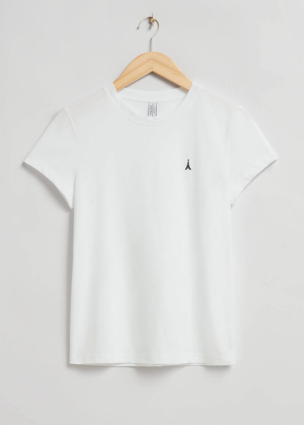 T-shirt brodé - Blanc/Motif tour - Still Life