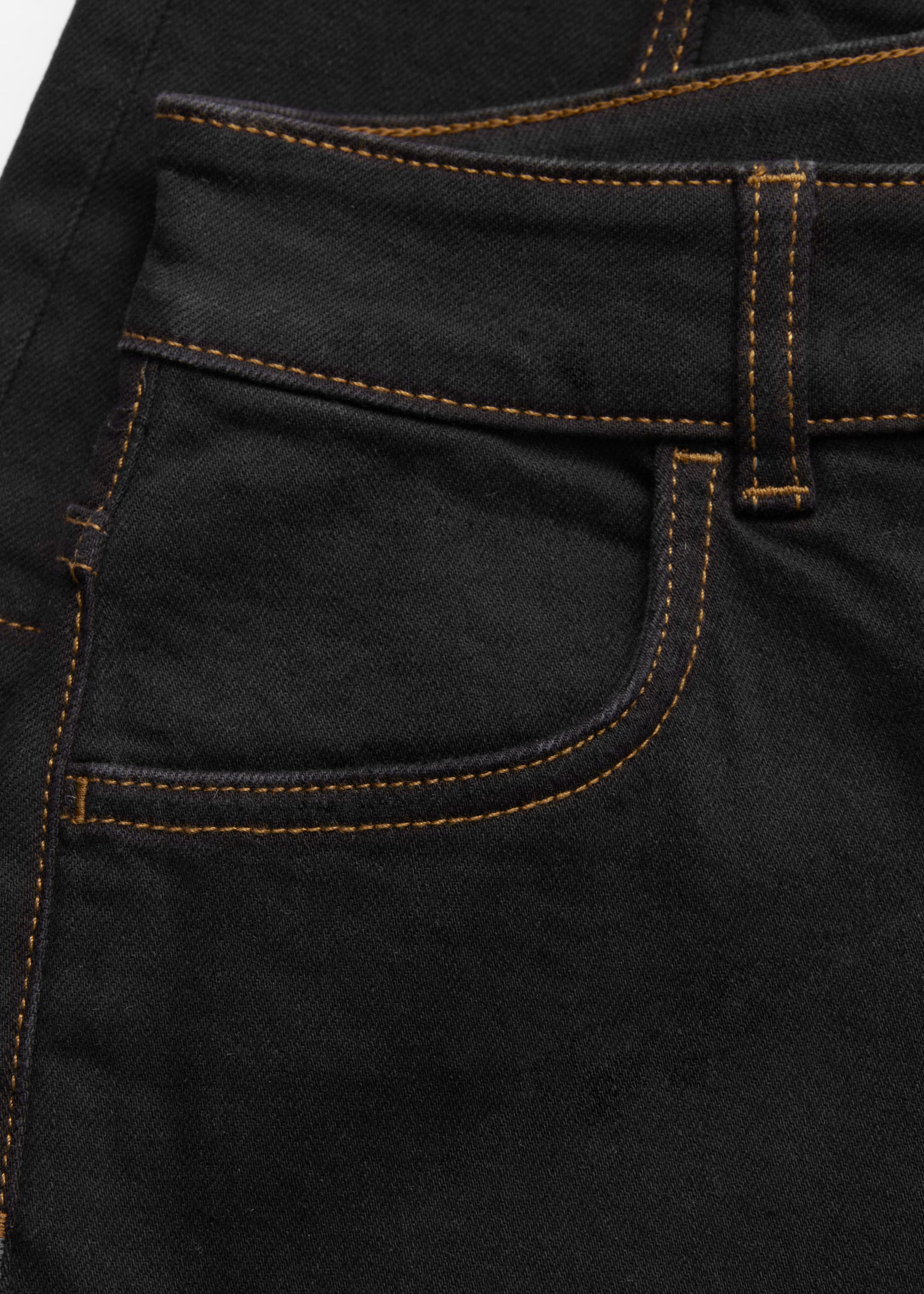 Vis større bilde: Rette croppede jeans - Svart - DAME | H&M NO 7