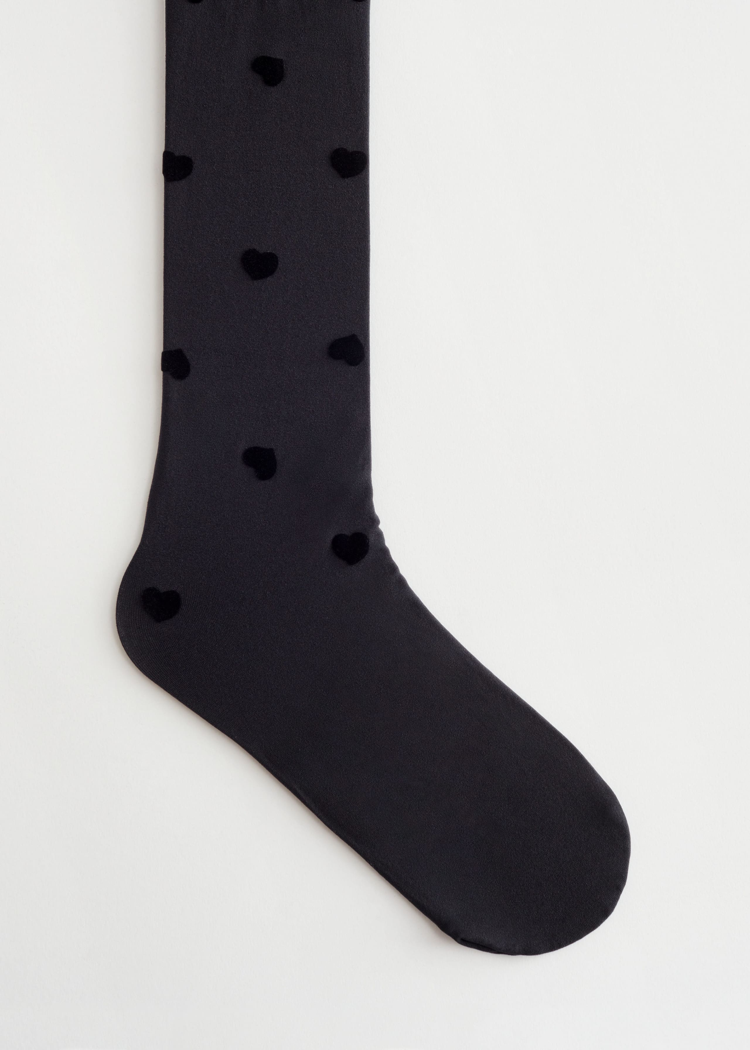 Sheer Heart Tights - Black - Still Life