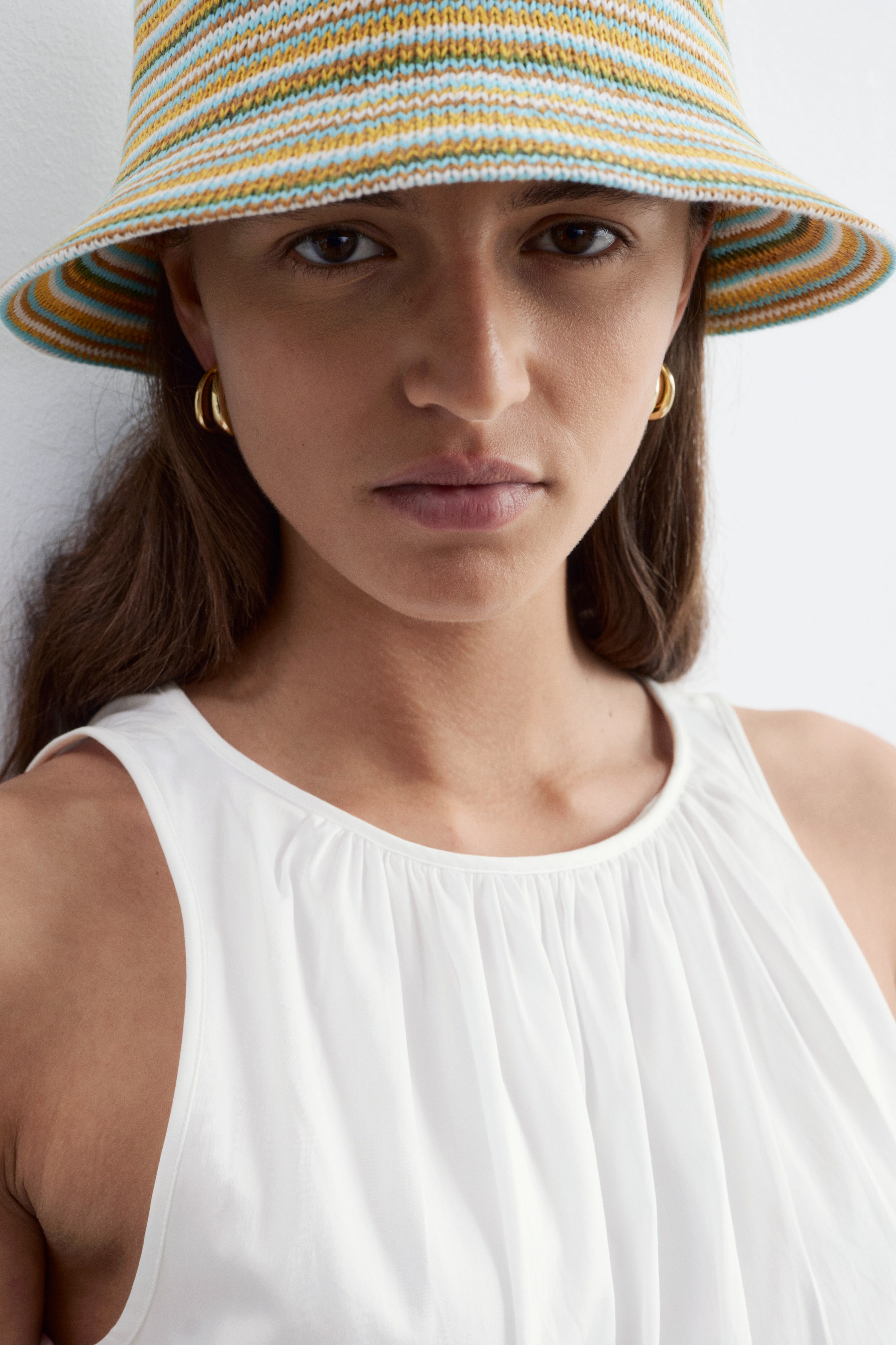 Se større billede: Double Hoop Earrings - Gold - DAME | H&M DK 1