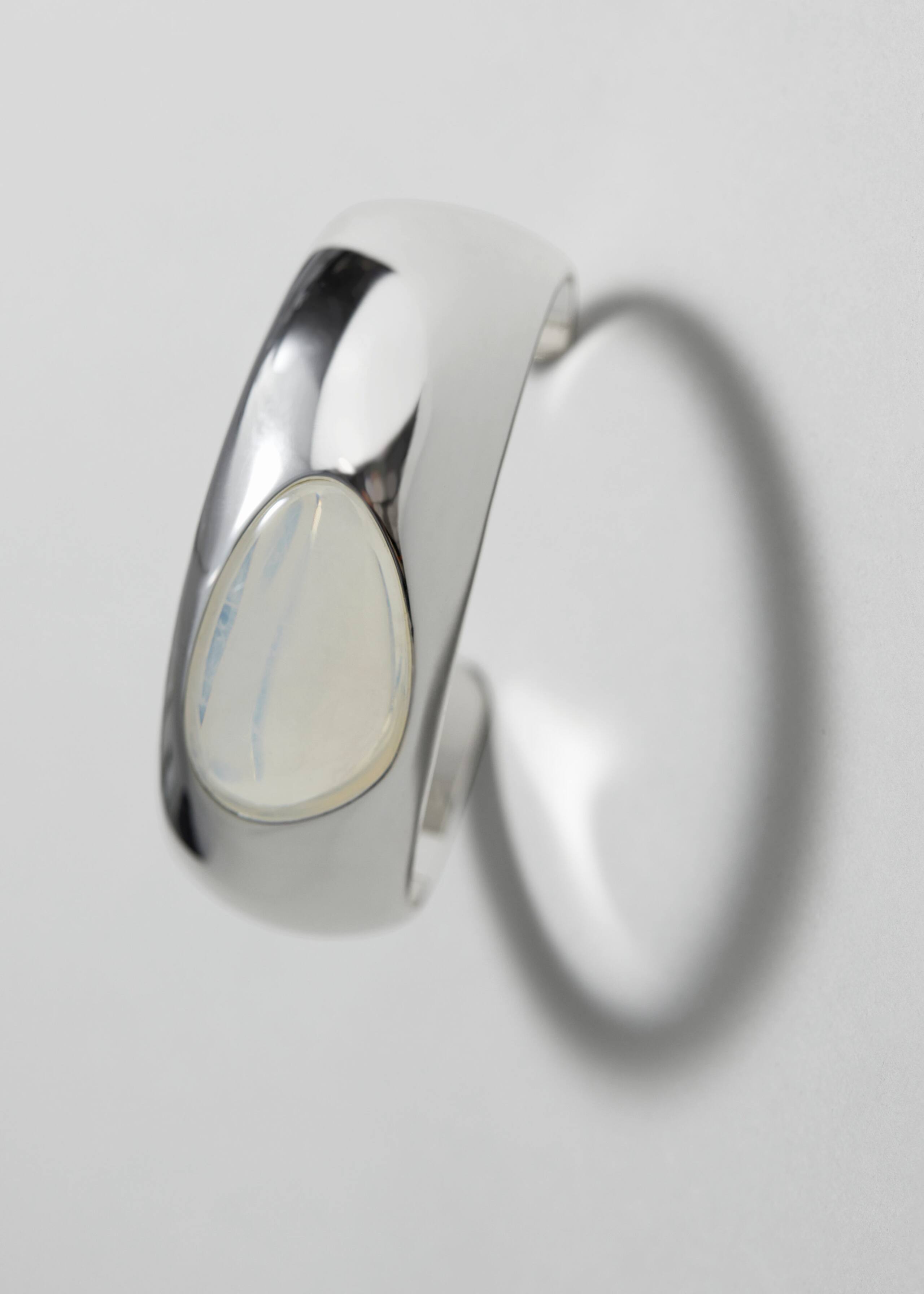 Bracelet manchette orné - Argenté - Still Life