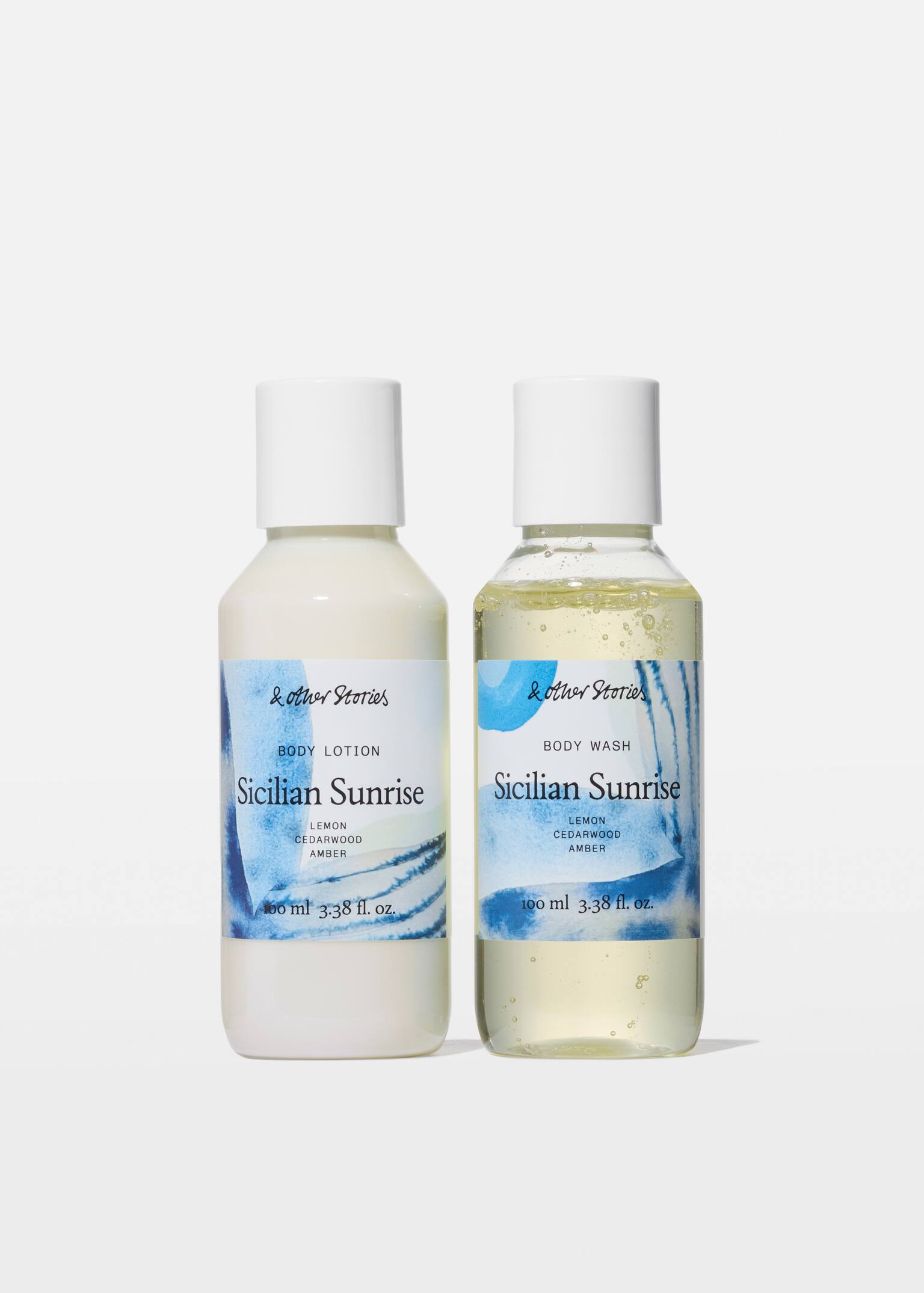 Body Wash & Body Lotion Mini Kit - Sicilian Sunrise/Sardonyx Fire - 2