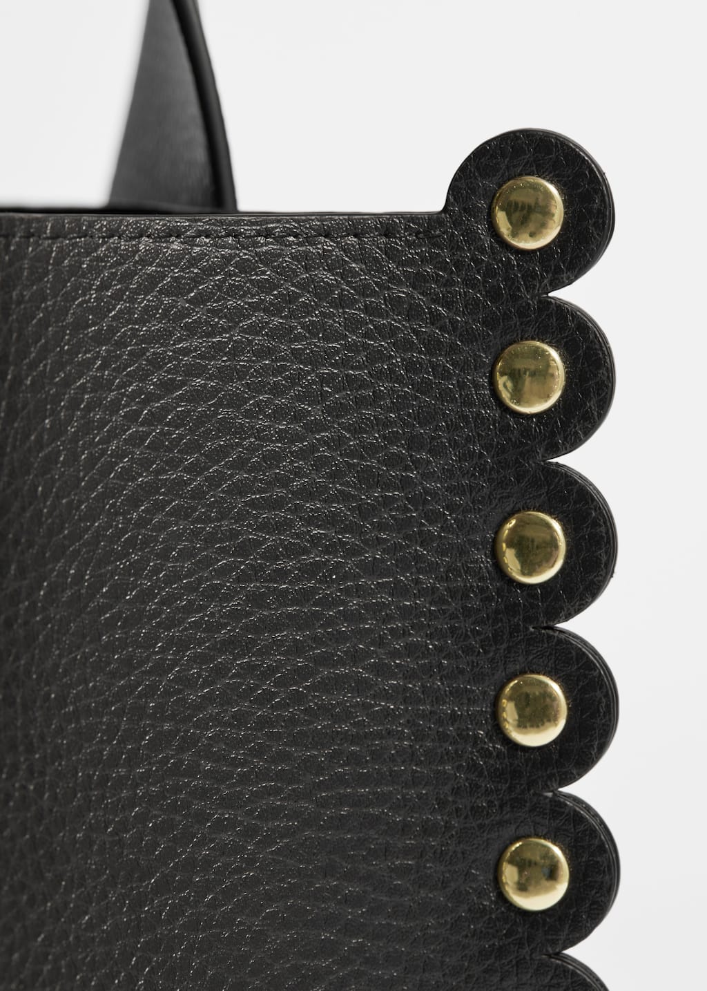Image of Tote bag clouté en MIRUM®