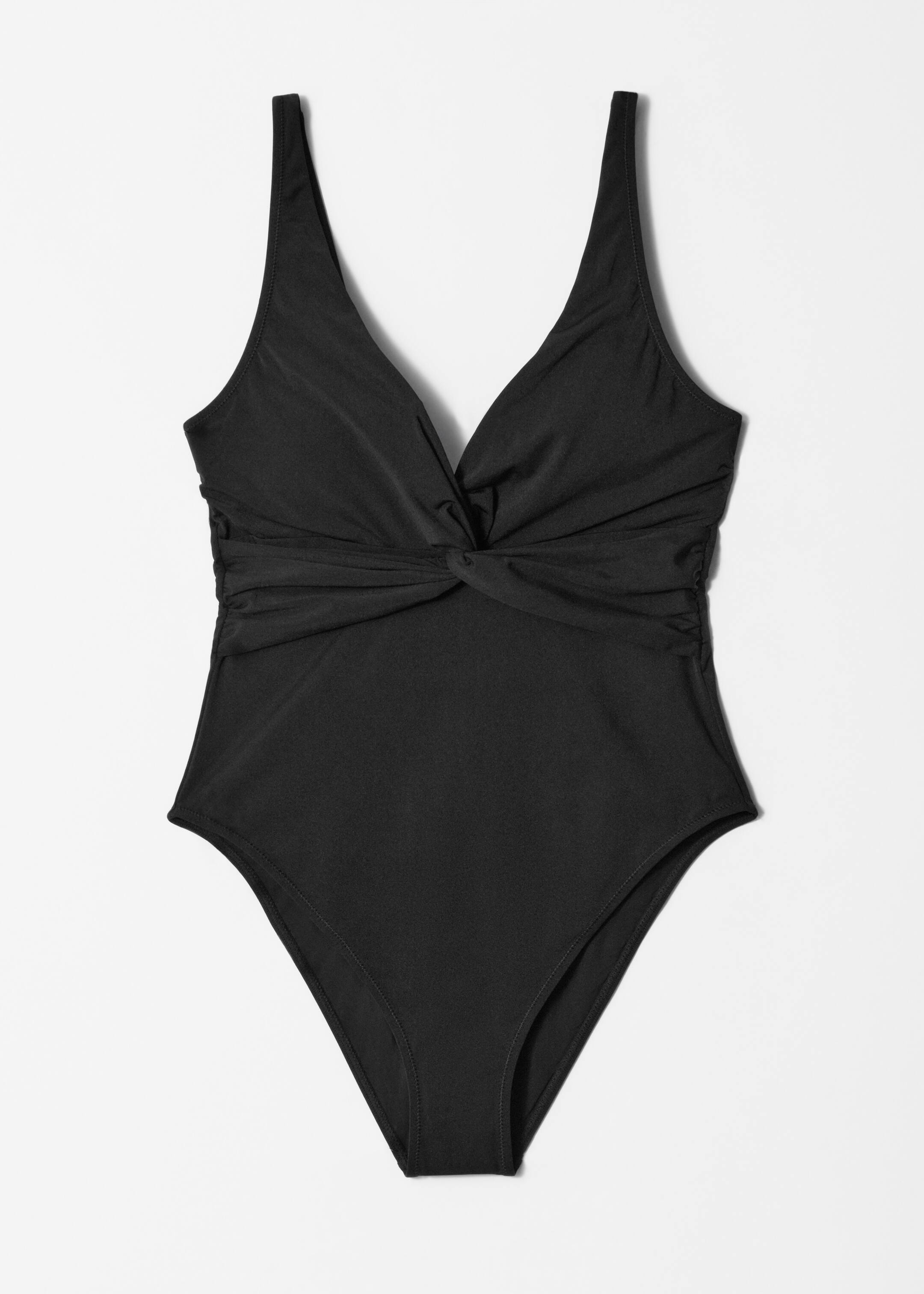 Größeres Bild ansehen: Badeanzug mit Twist-Detail - Schwarz - Ladies | H&M DE 4