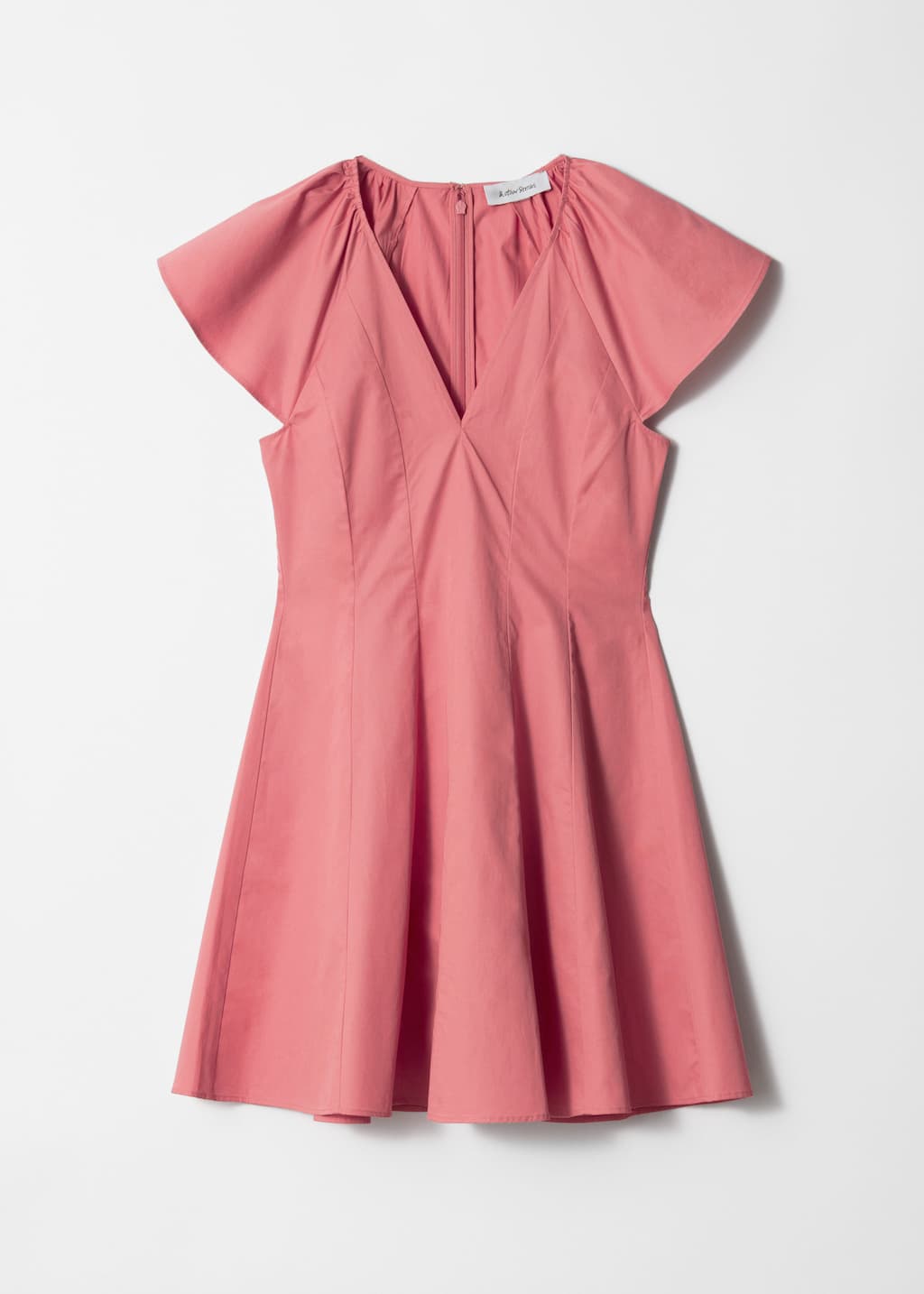 Ausgestelltes Minikleid - Schwarz - Stillleben