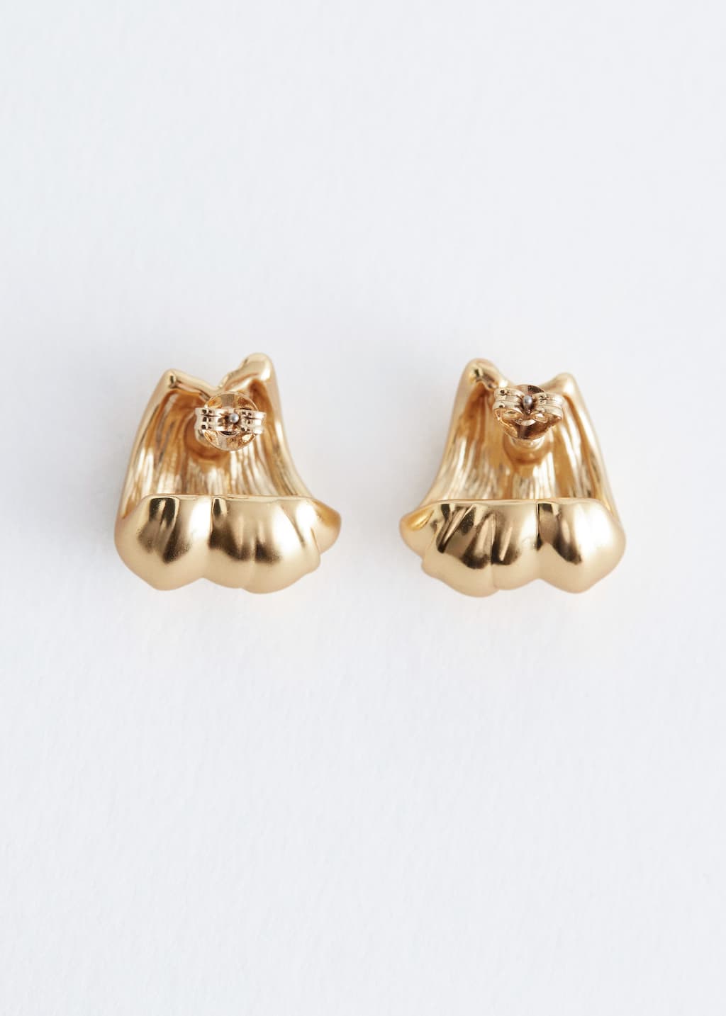 Chunky skulpturala hoops – {{variantName}} – detaljerad beskrivning