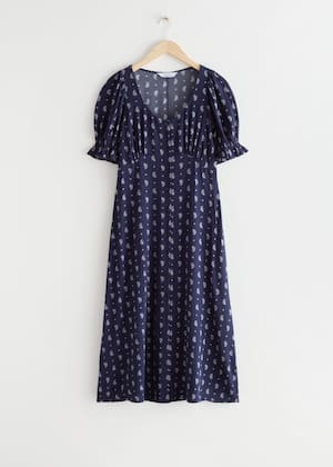 Navy Print