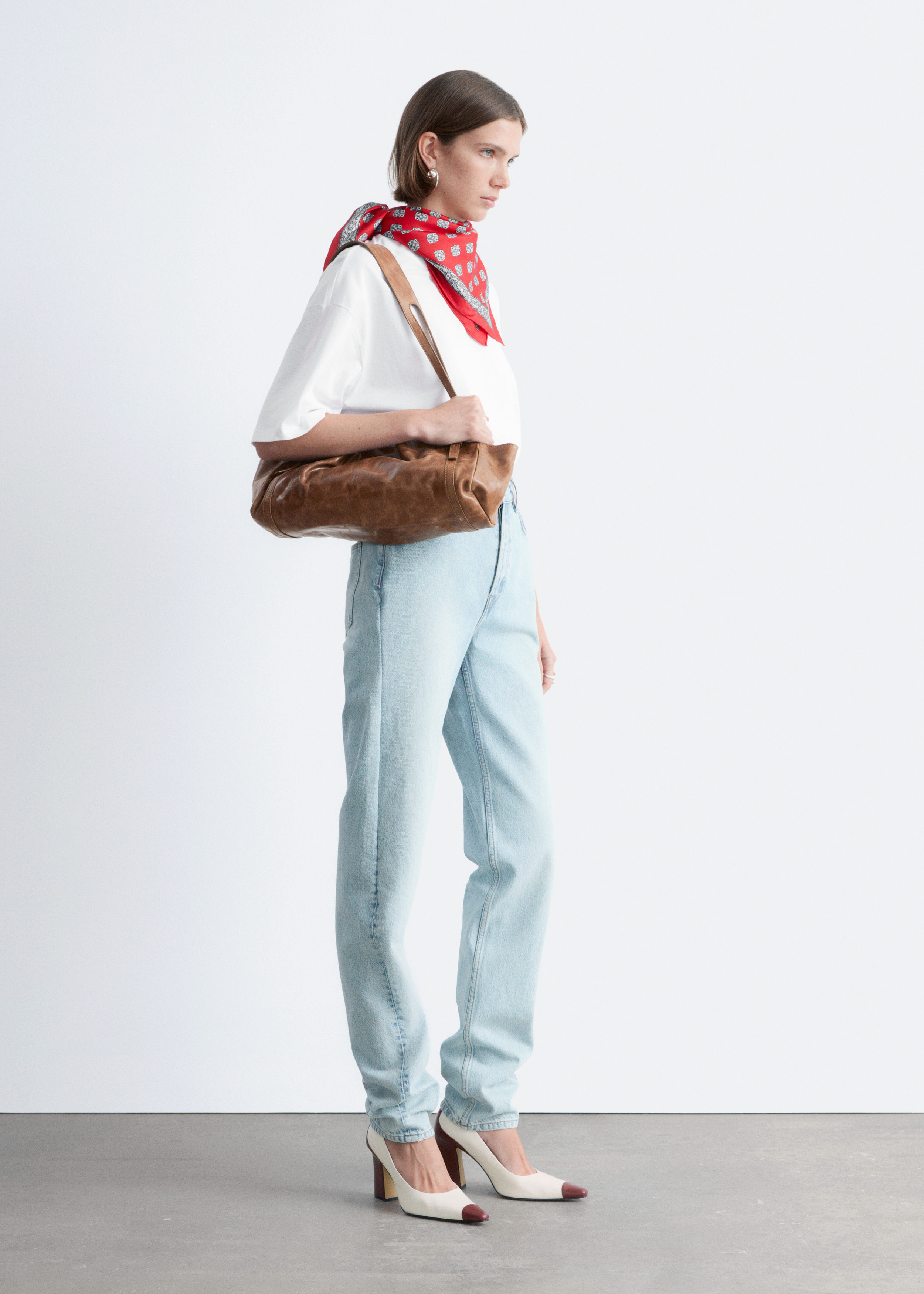Oversized Cotton T-Shirt - White - & Other Stories US