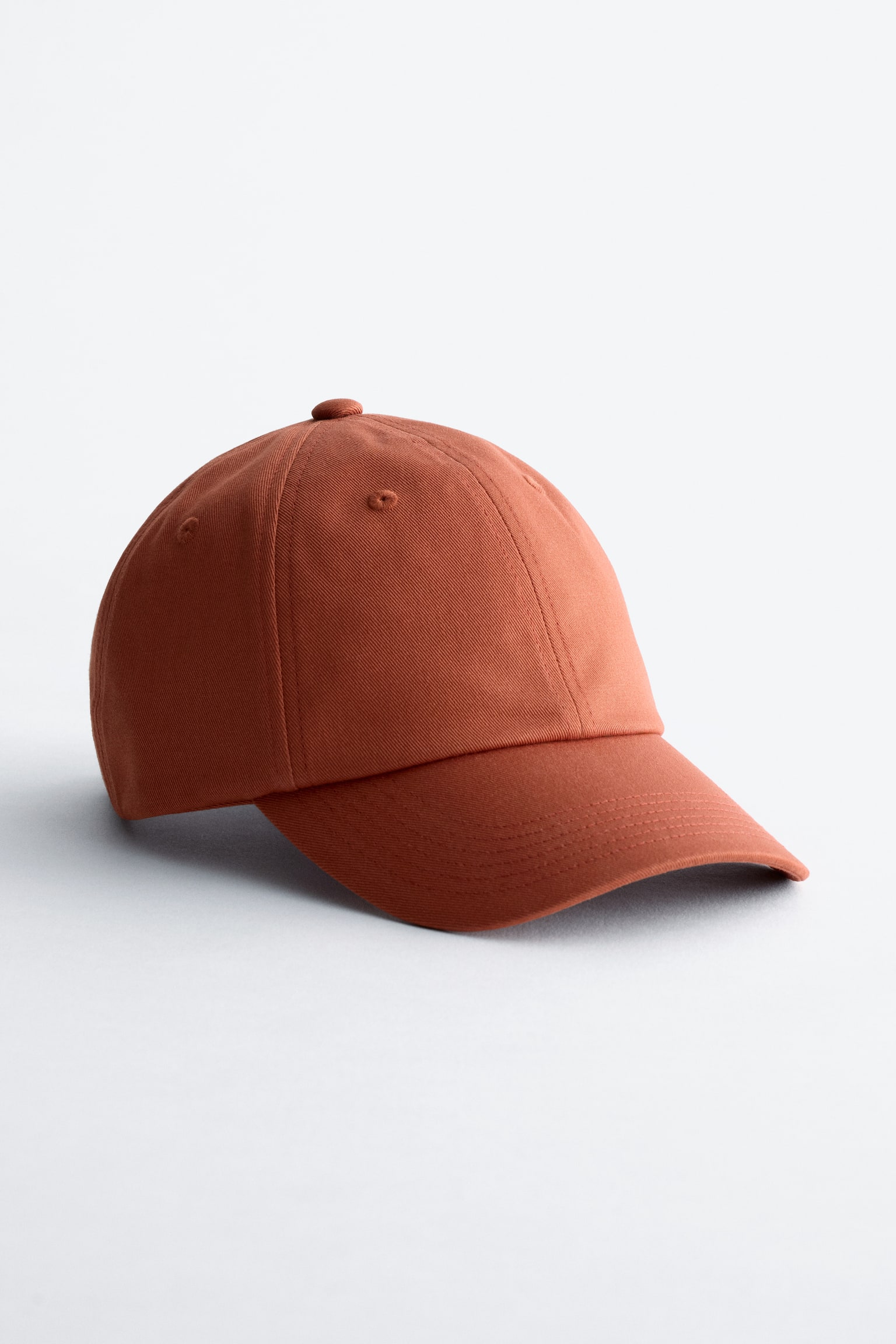 Baseballpet van katoenen keperstof - Bruin/Donkerblauw/Bruin - 1
