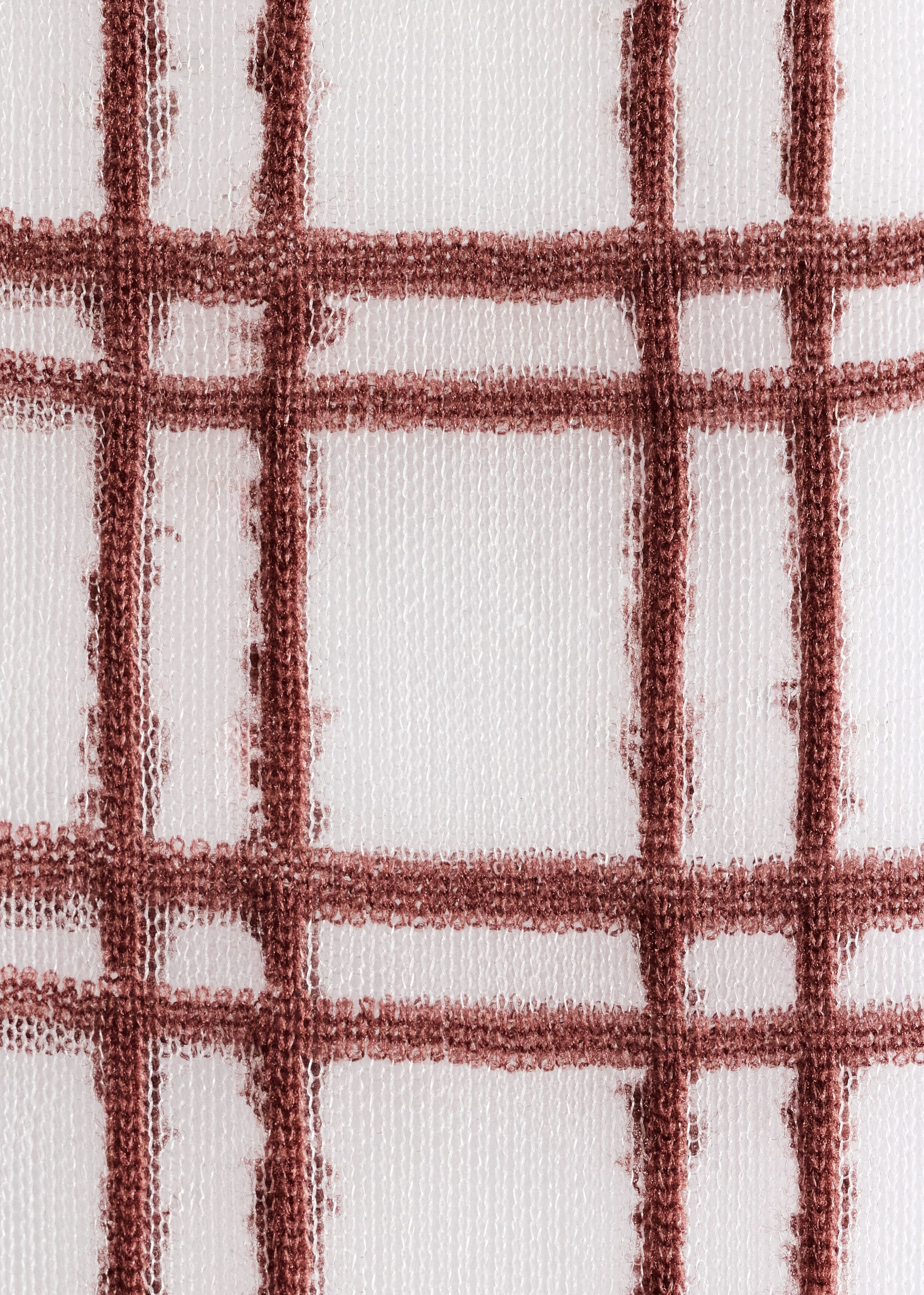 Image of Sheer Checked Socks