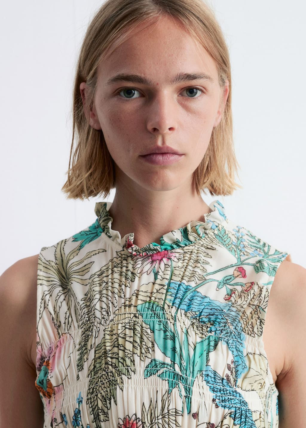 Image of Smock Mini Dress
