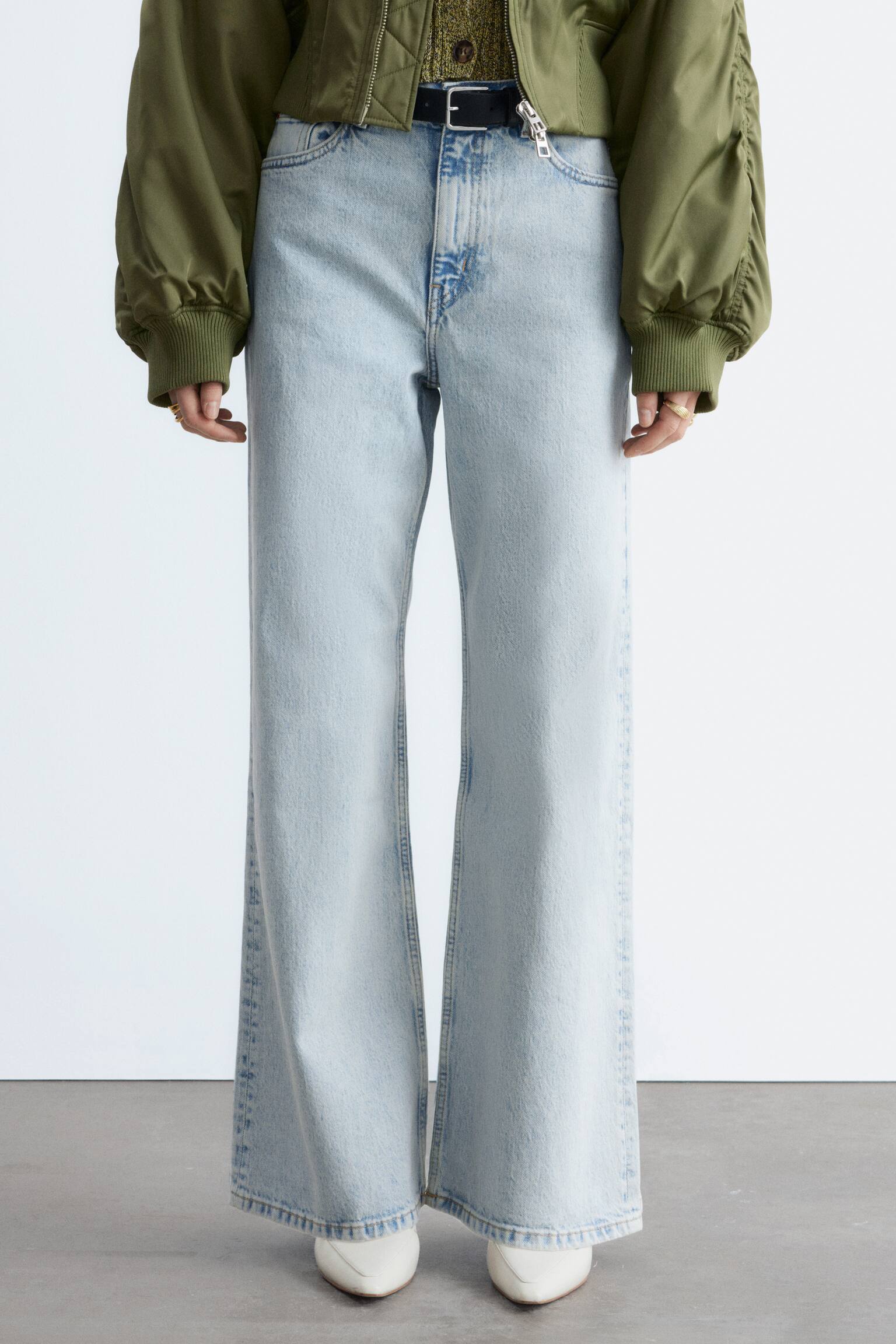 Jeans a gamba larga - Azzurro/Blu medio/Bianco/Azzurro/Blu/Nero/Blu scuro - 5