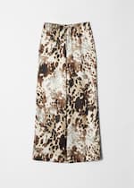 Brown/Beige Print